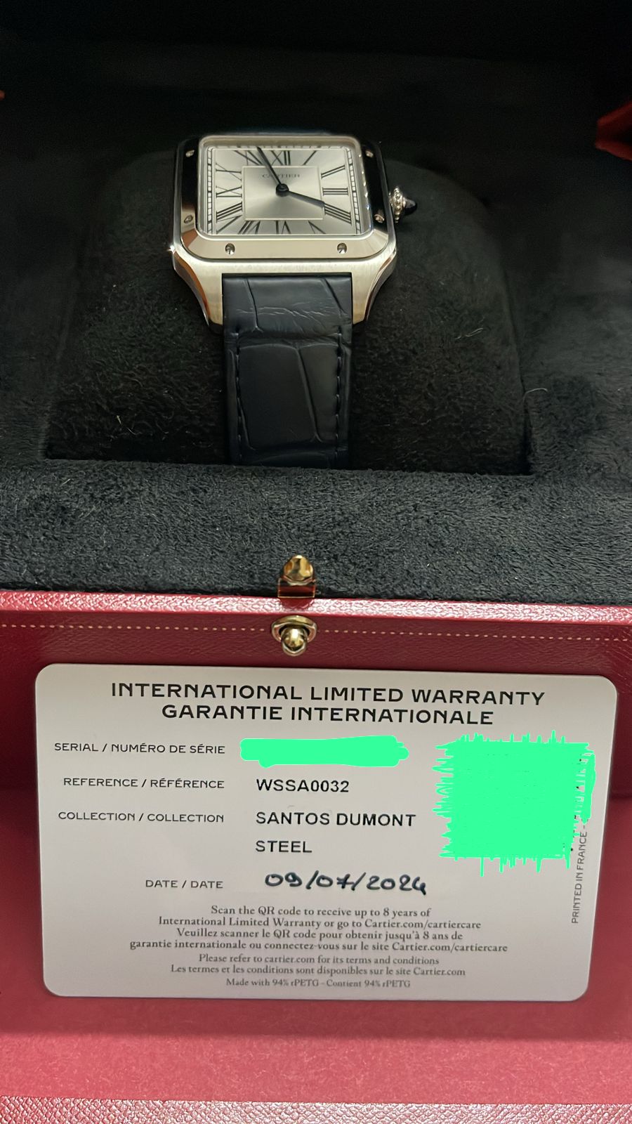 Cartier Santos Watch Dumont XL