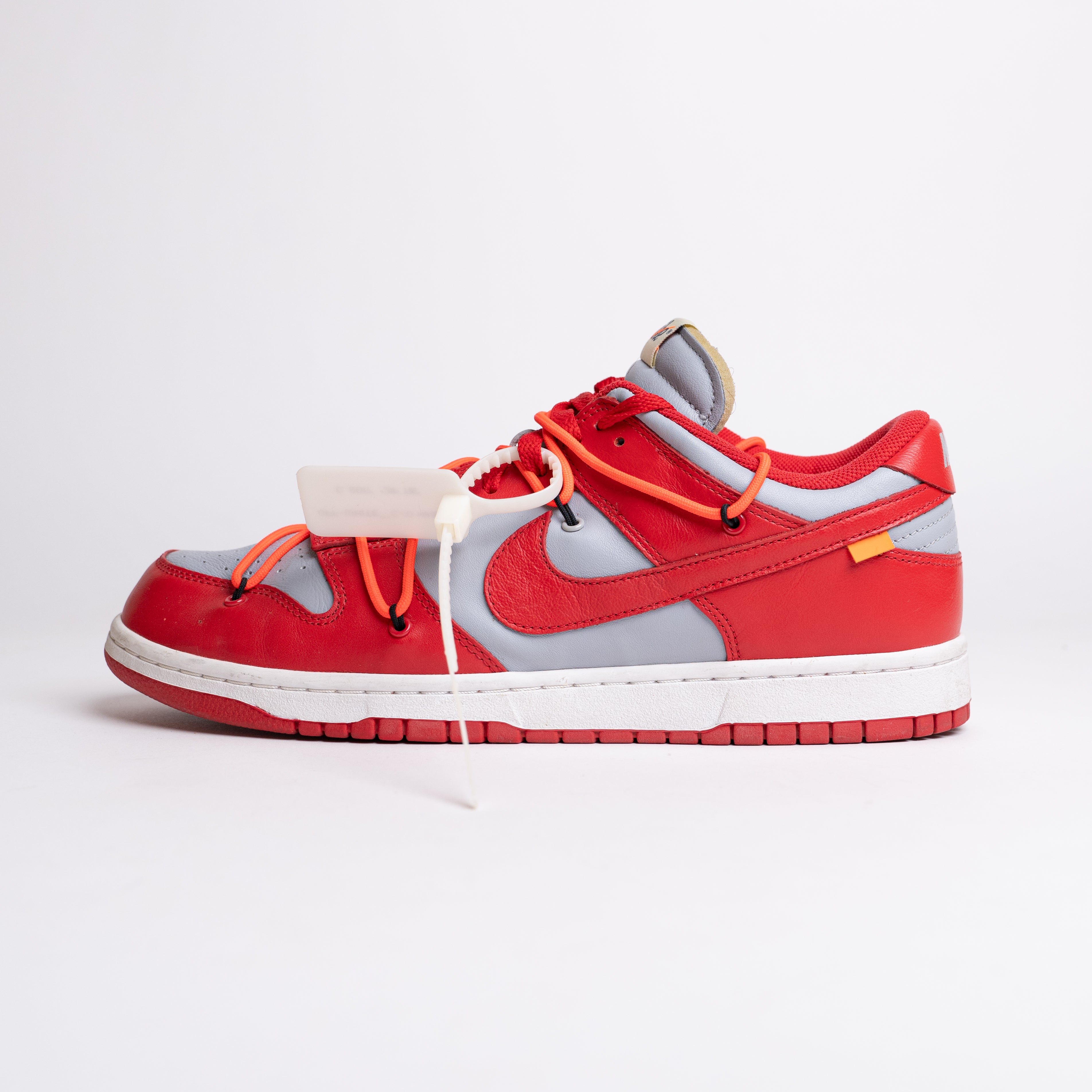 NIKE DUNK LOW OFF-WHITE UNIVERSITY RED UK11