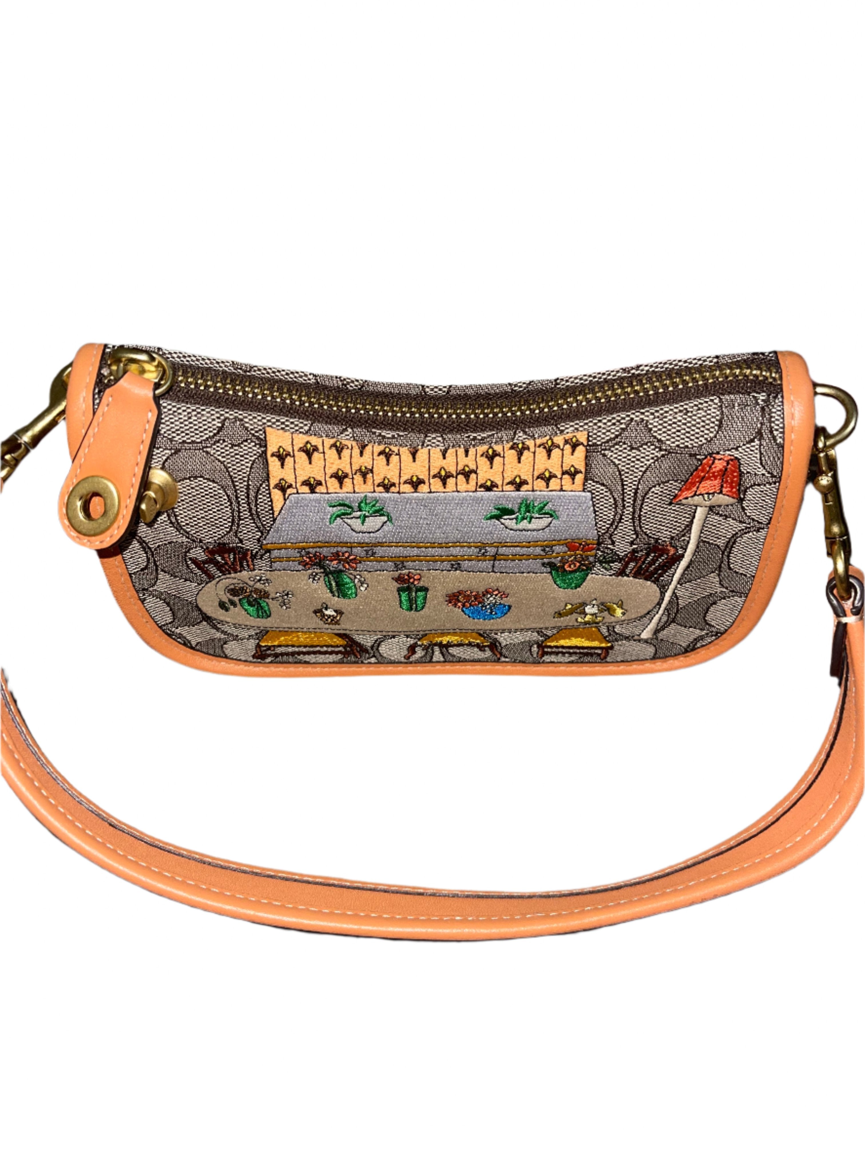 Coach Signature Jacquard Bag