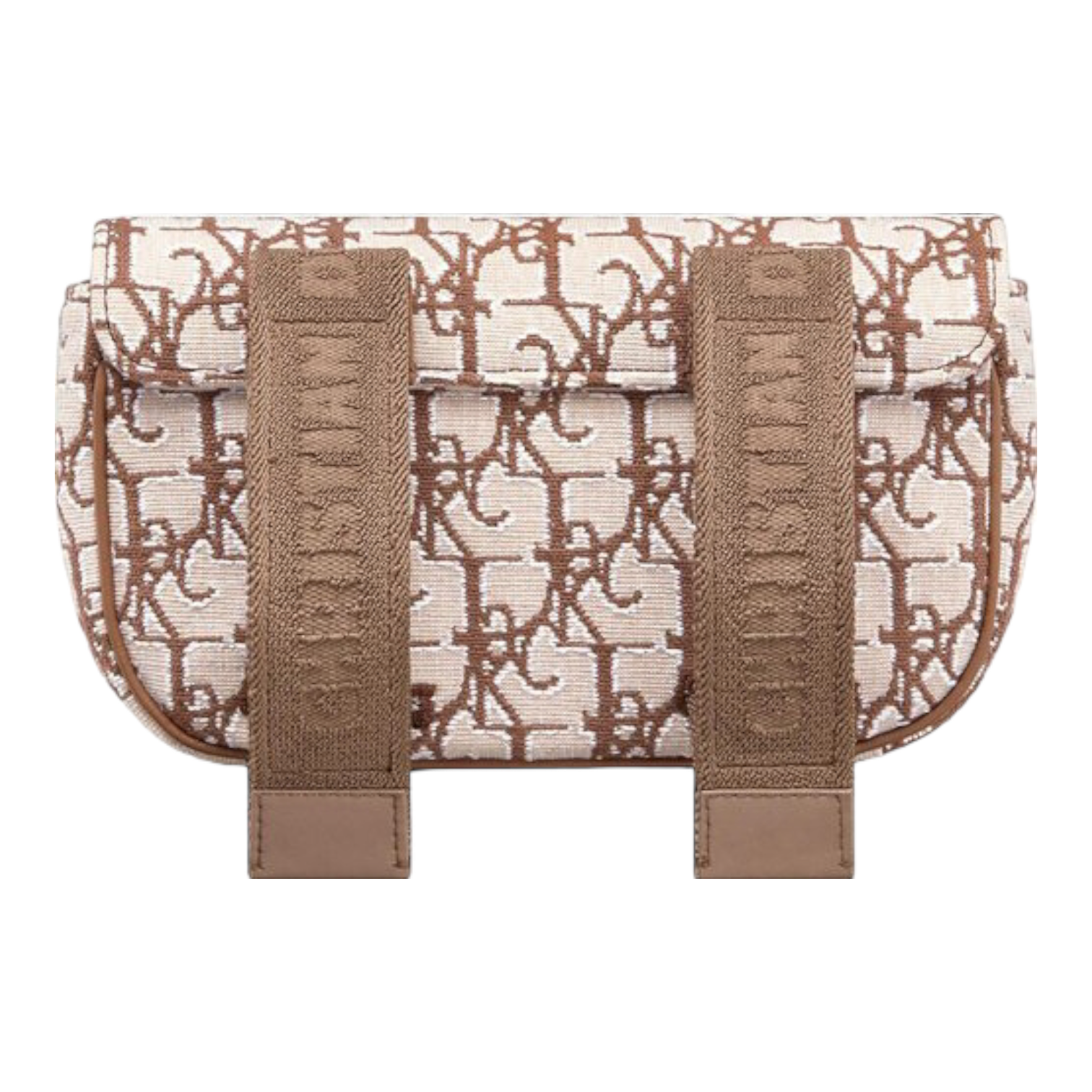 Dior x Cactus Jack Oblique Jacquard Saddle Arm Pouch 'Coffee'