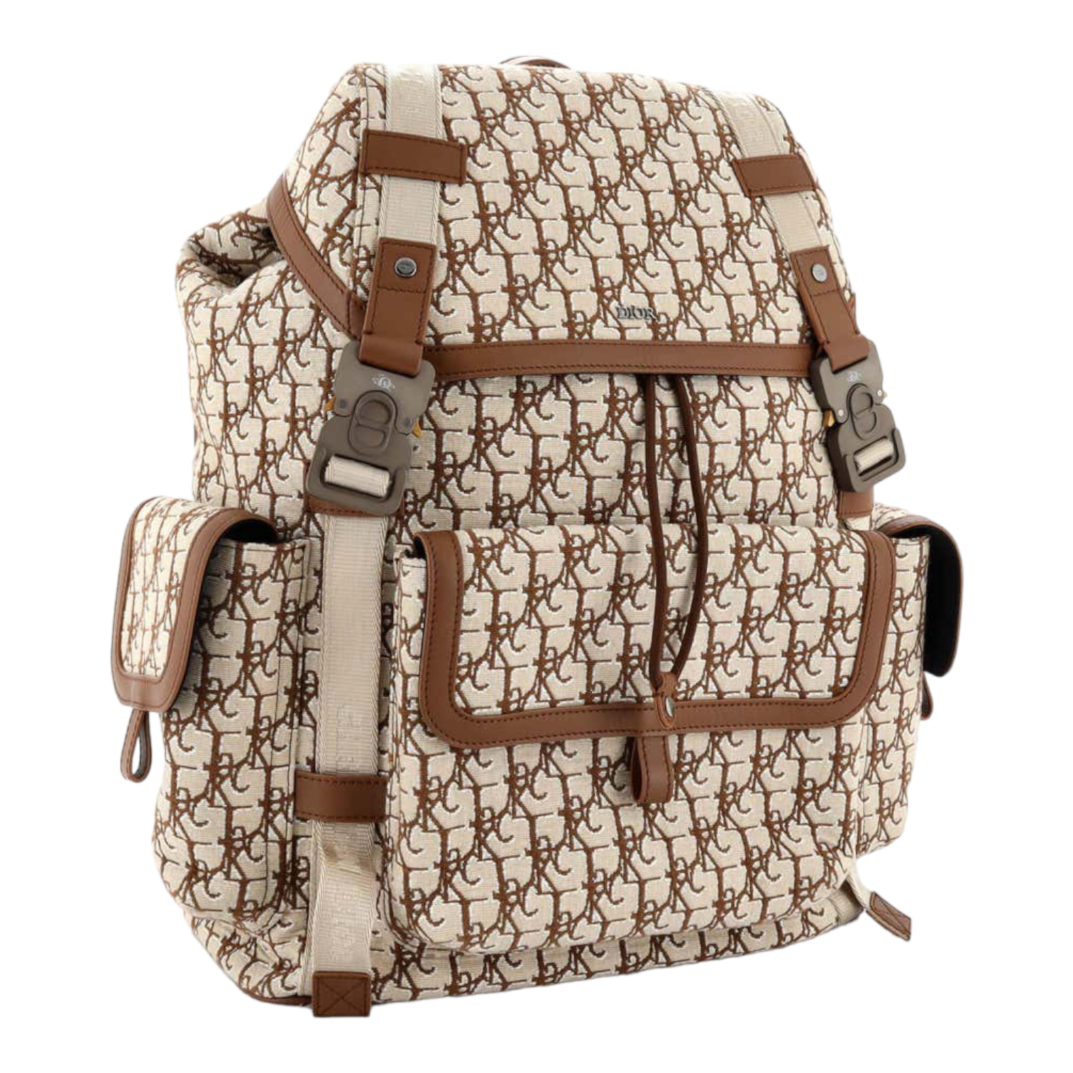 Dior x Cactus Jack Hit the Road Backpack Printed Canvas with Leather