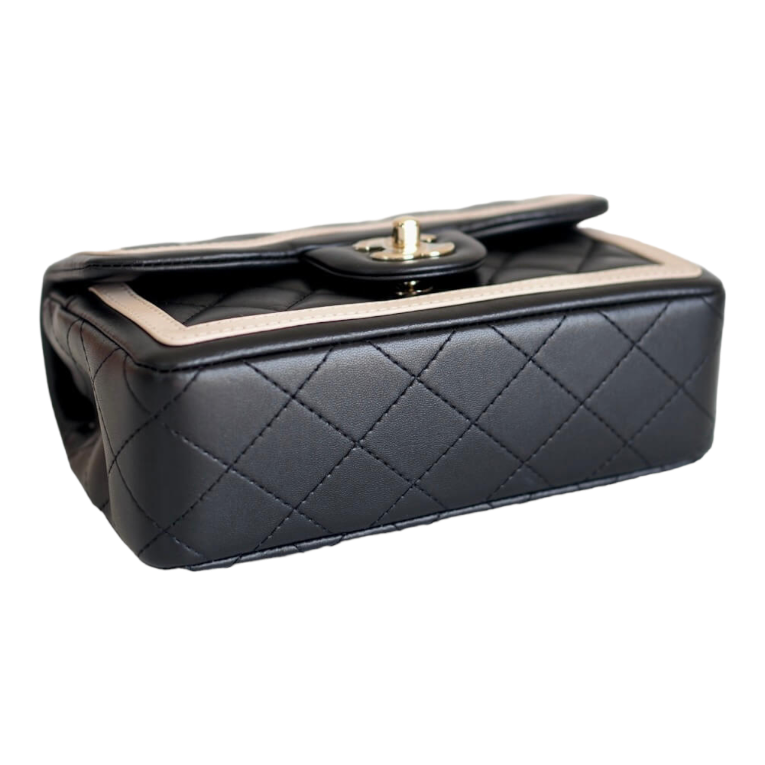 Chanel 23B Mini Rectangular Two-tone Lambskin GHW