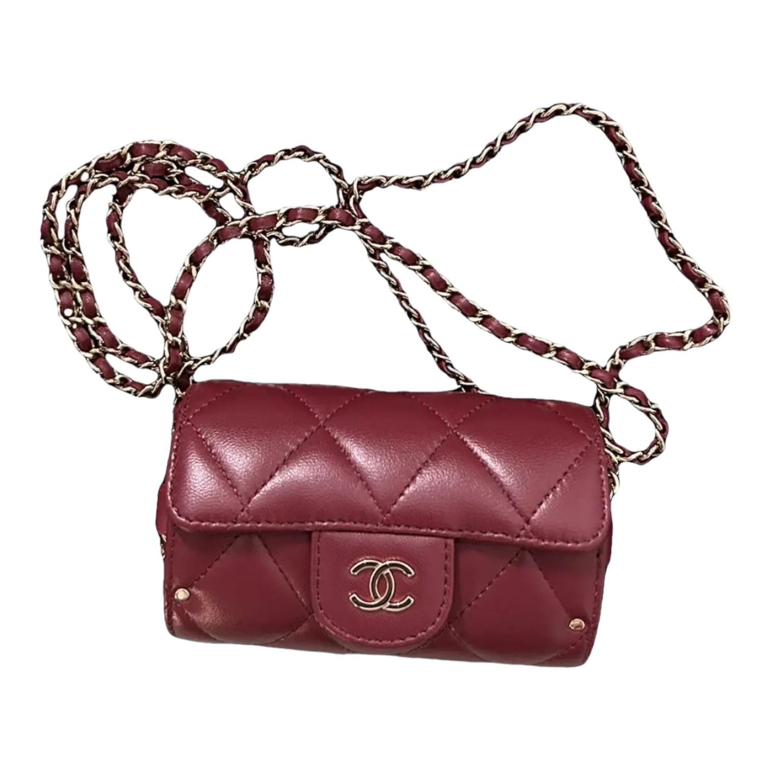 Chanel Trendy CC Vanity leather handbag