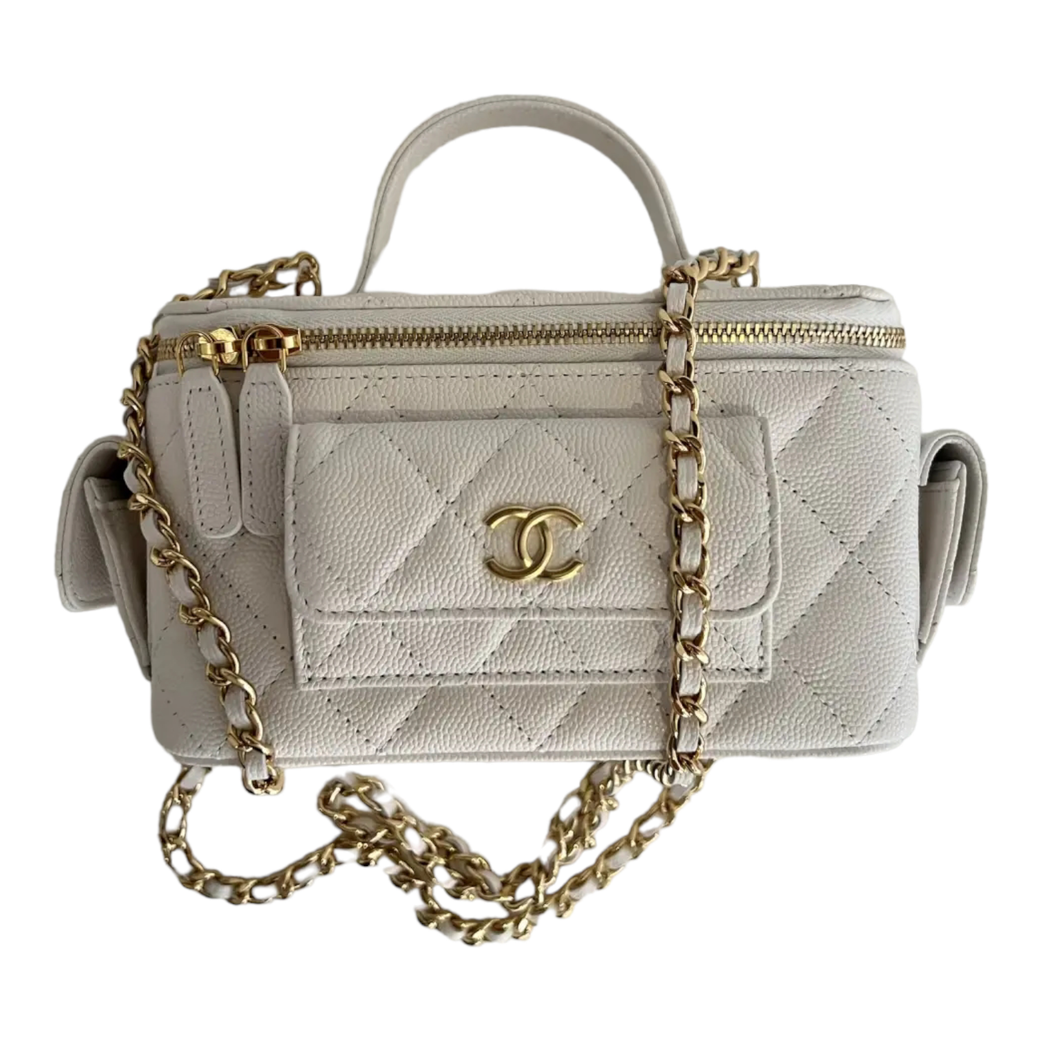 Chanel Vanity Leather Handbag