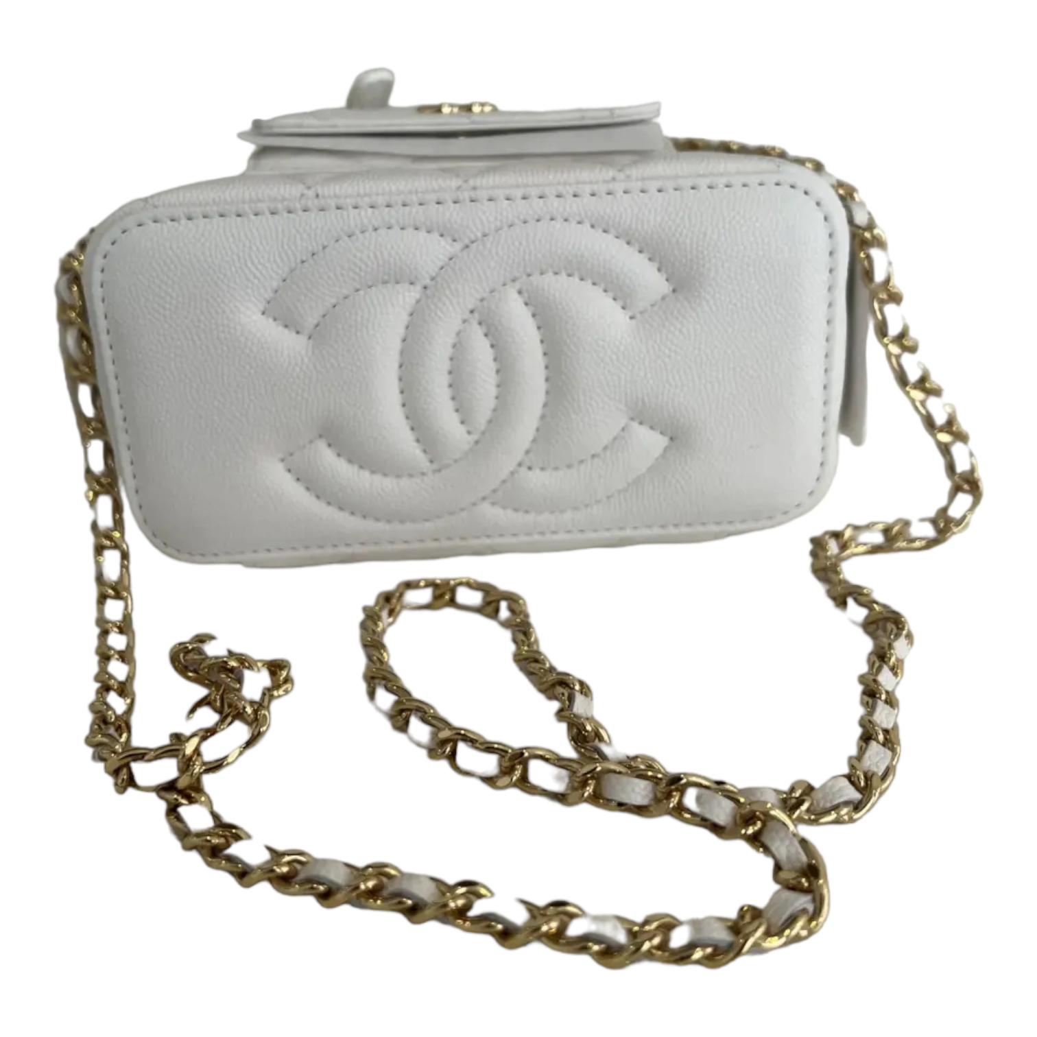 Chanel Vanity Leather Handbag