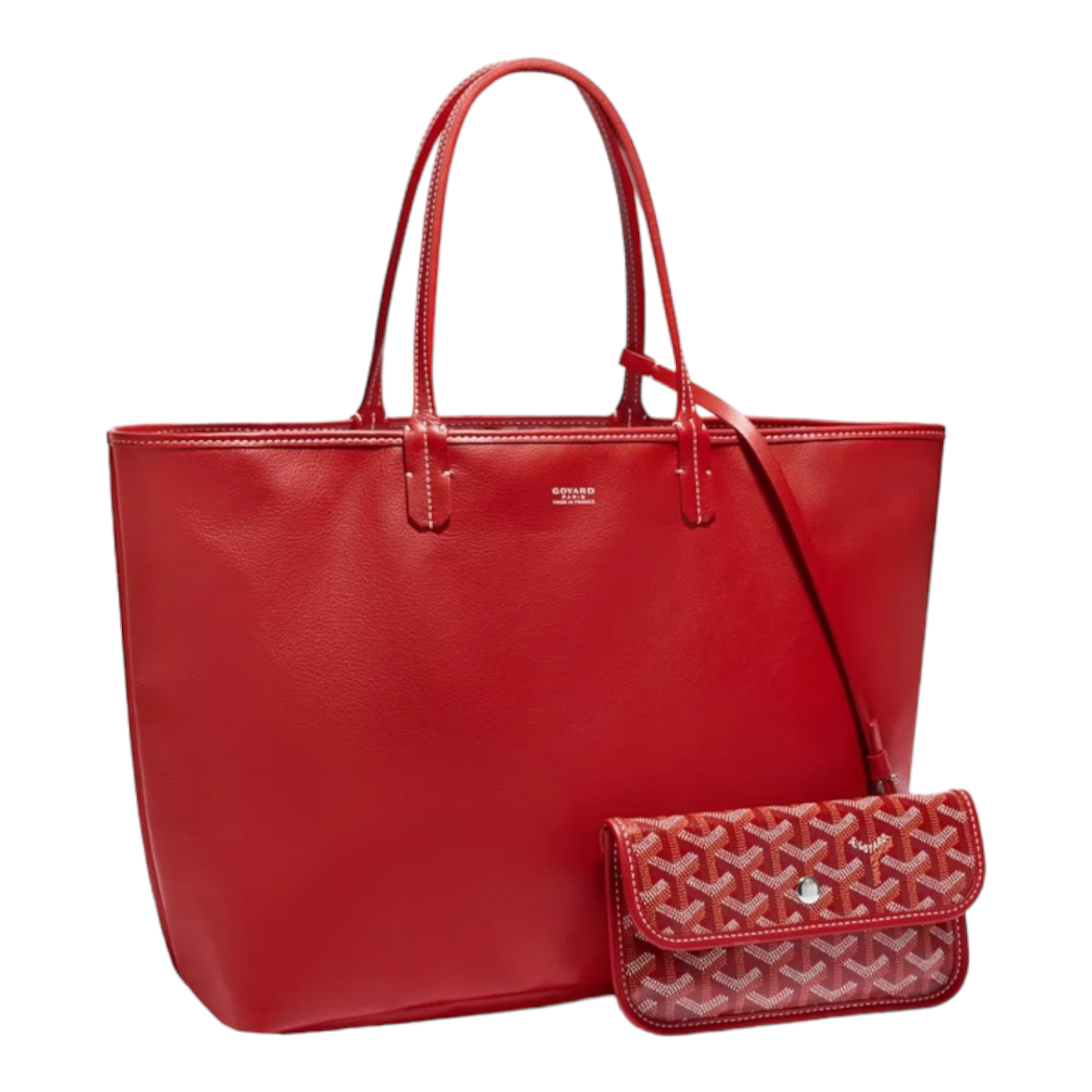 Goyard Saint Louis PM Tote Bag Red