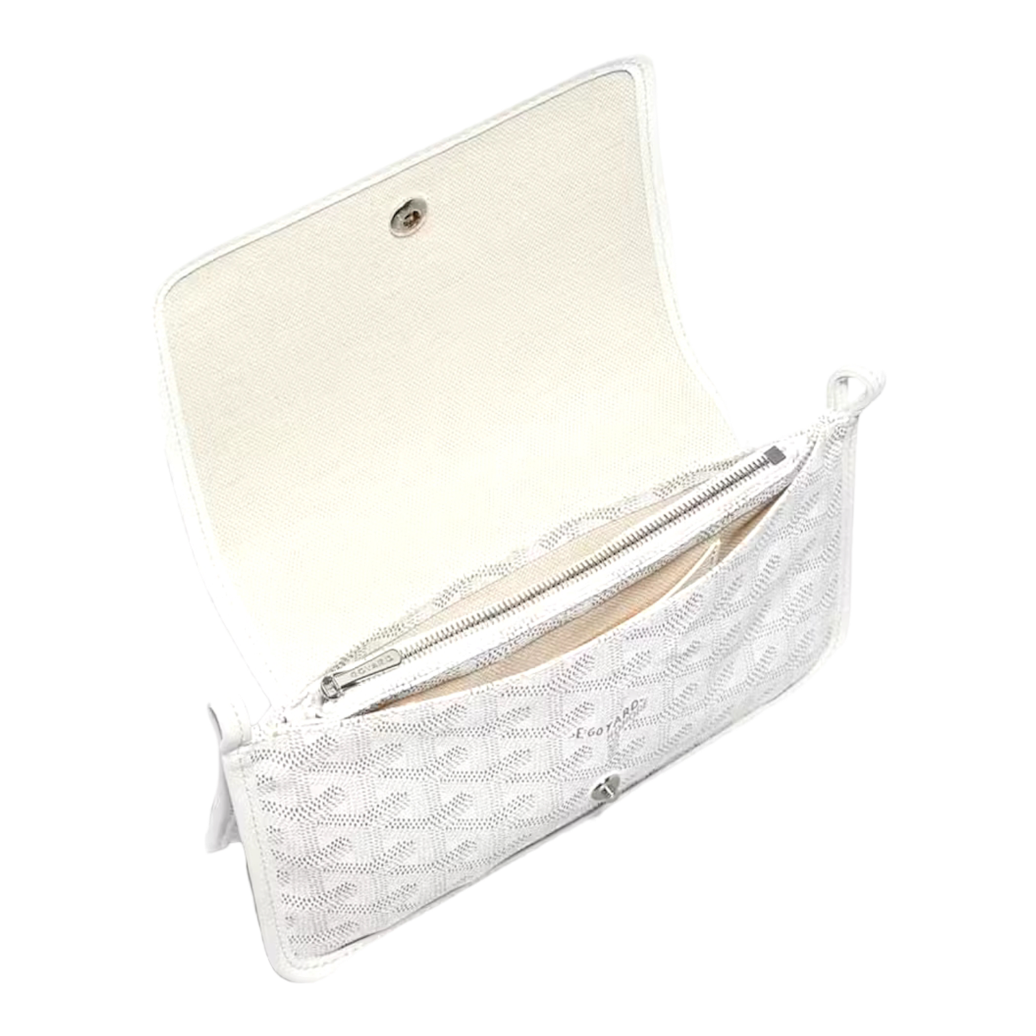 Goyard Plumet Pouch White