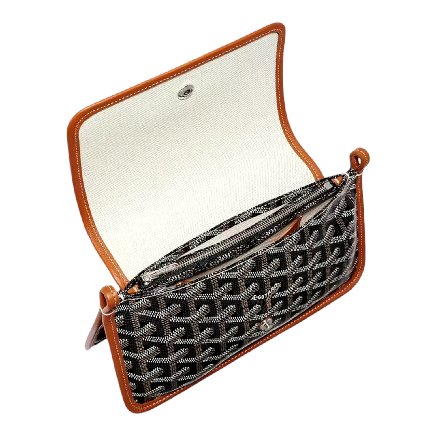 Goyard Plumet Pouch Black/Natural