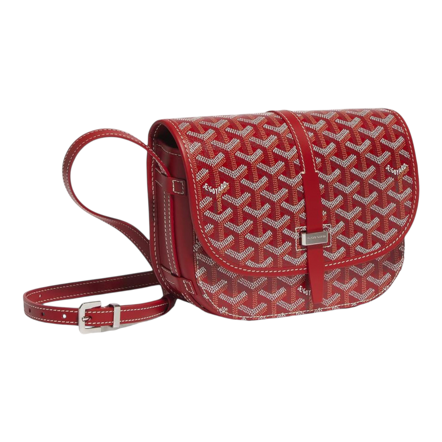 Goyard Belvedere Pm Bag Red