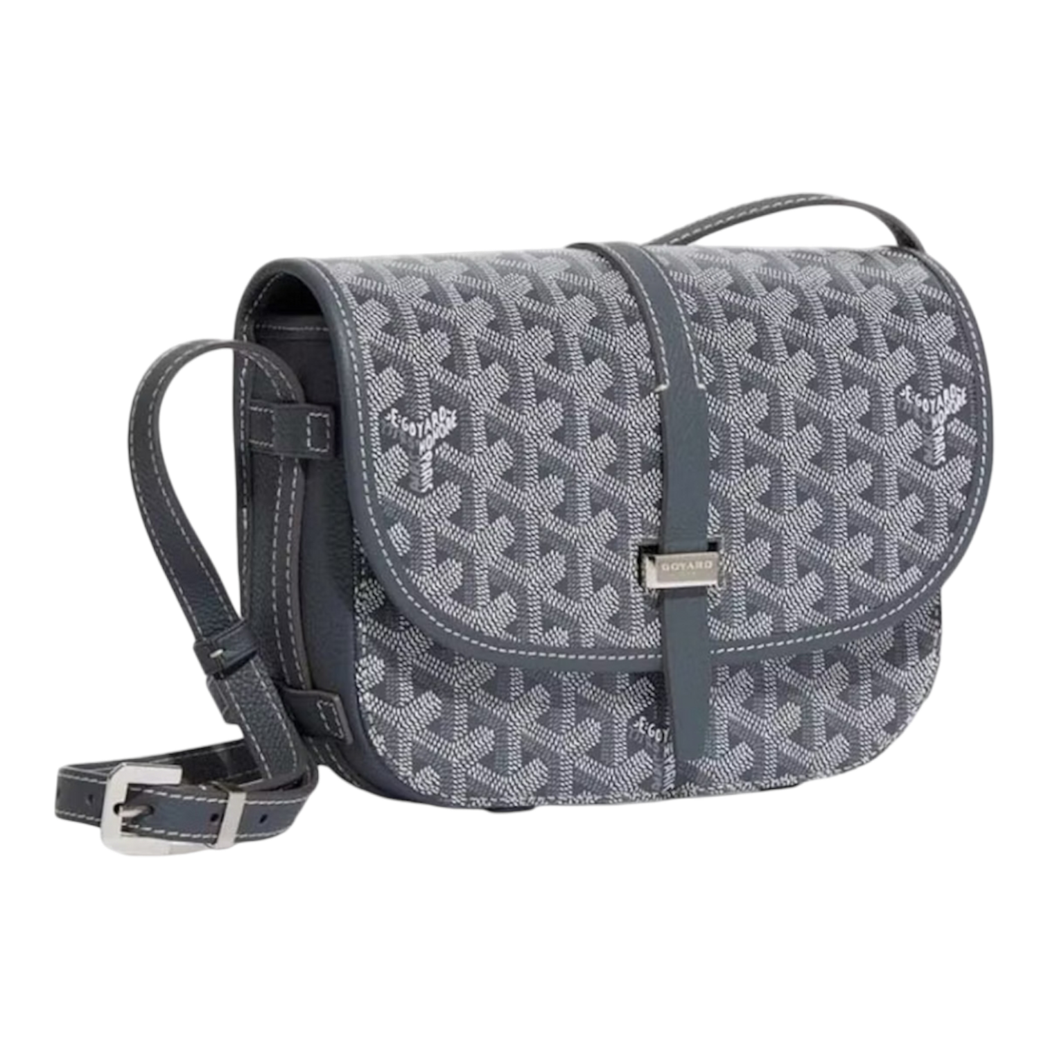 Goyard Belvedere Pm Bag Grey