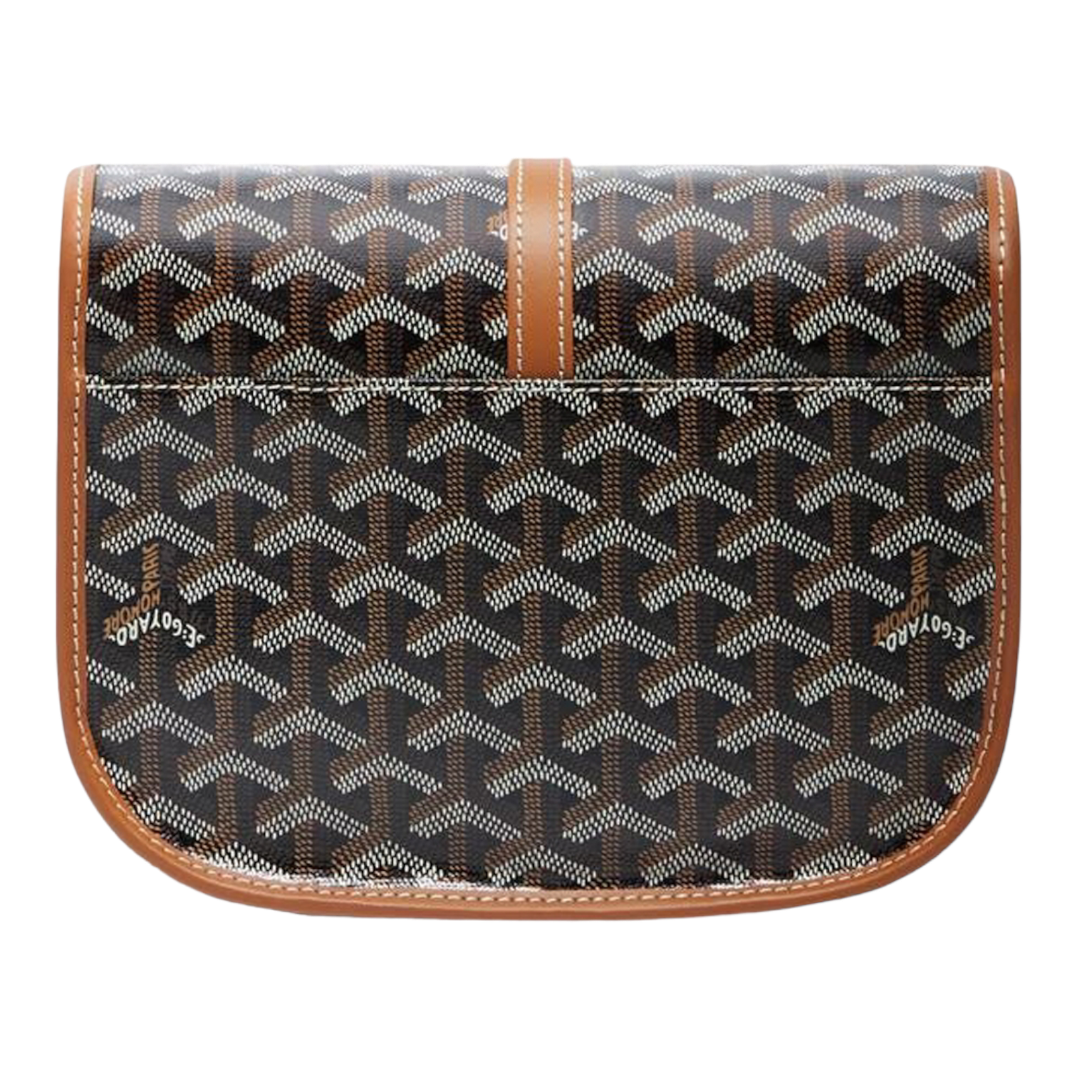 Goyard Belvedere Pm Bag Black & Tan