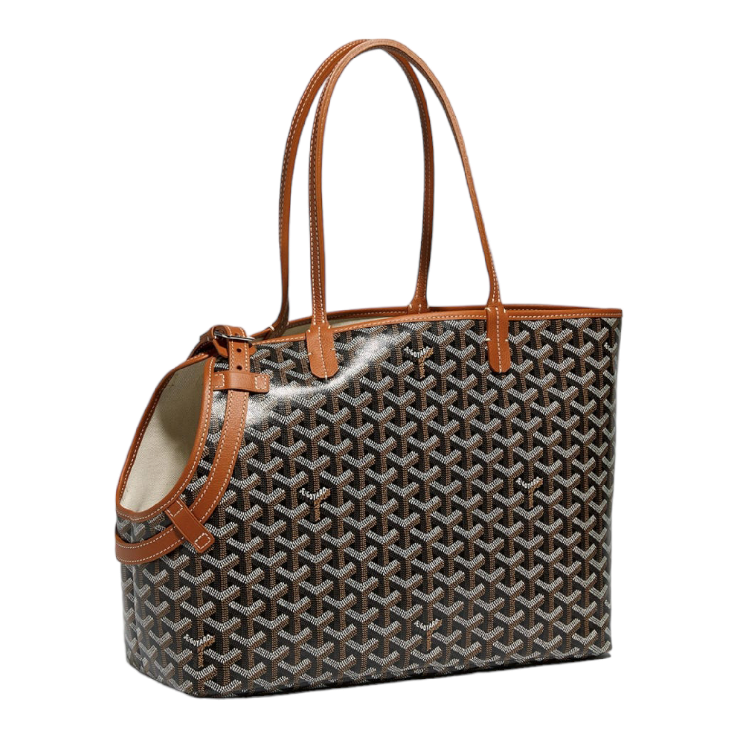 Goyard Chien Gris bag Black & Tan