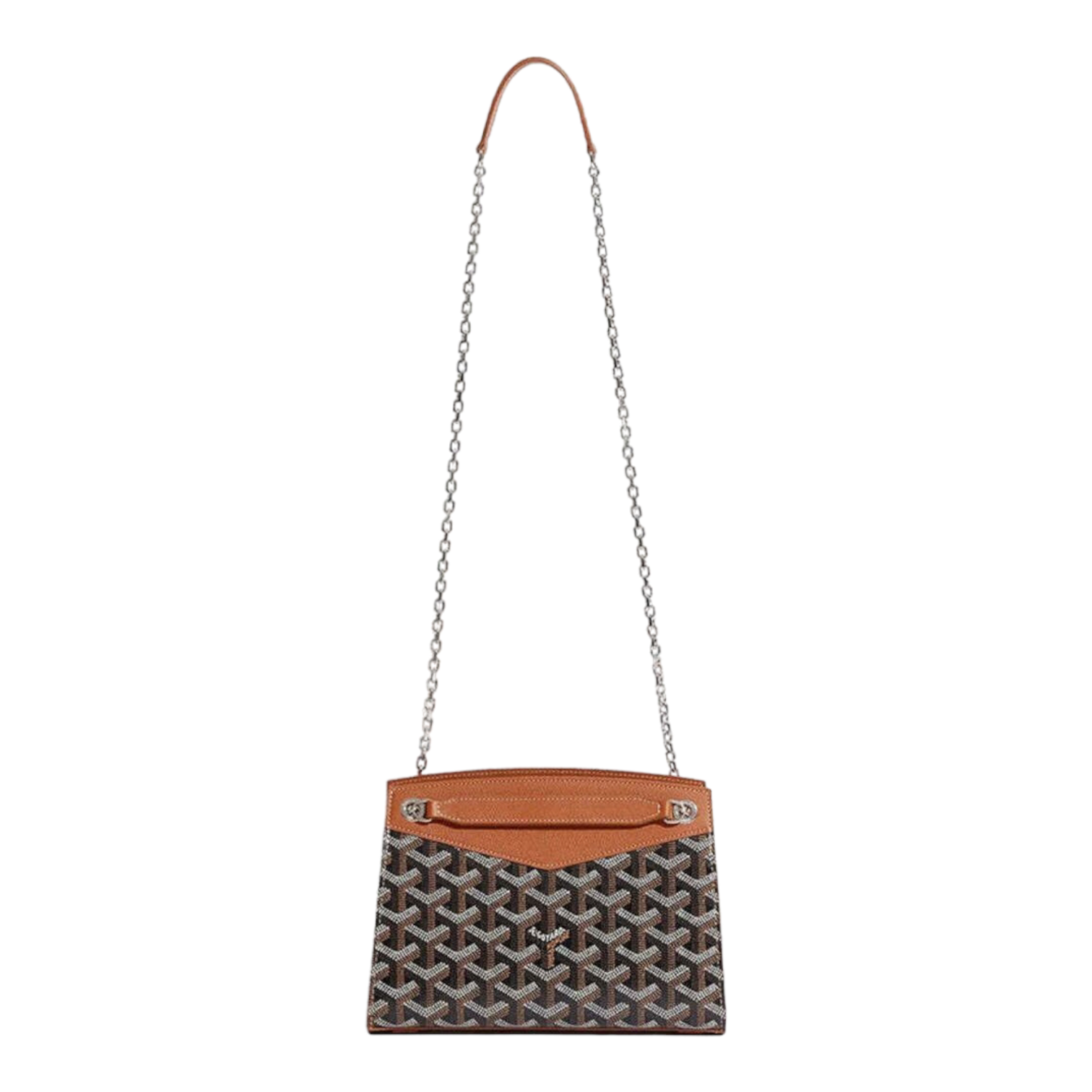 Goyard Rouette Structure Mini Shoulder Bag Black Tan