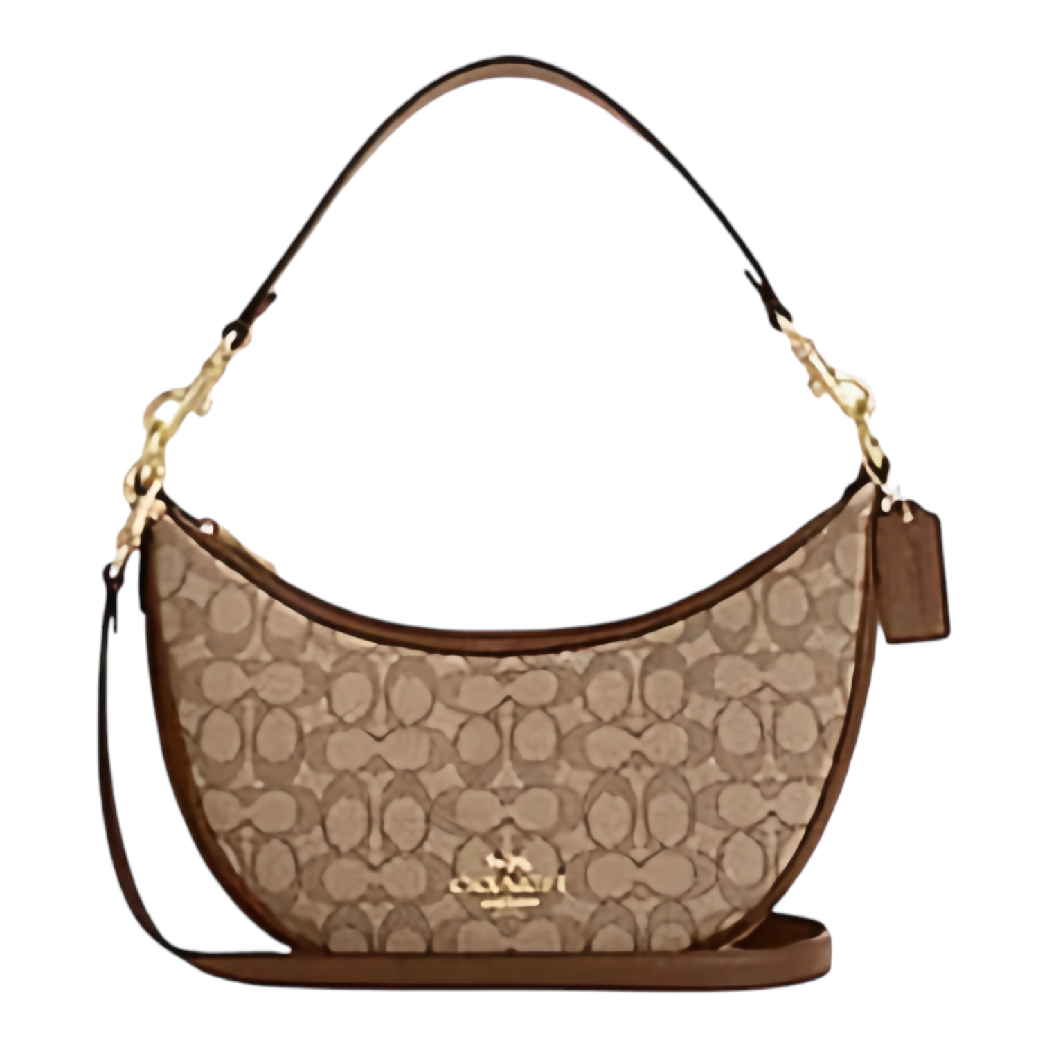 Coach Leather Crossbody Logo Shoulder Bags