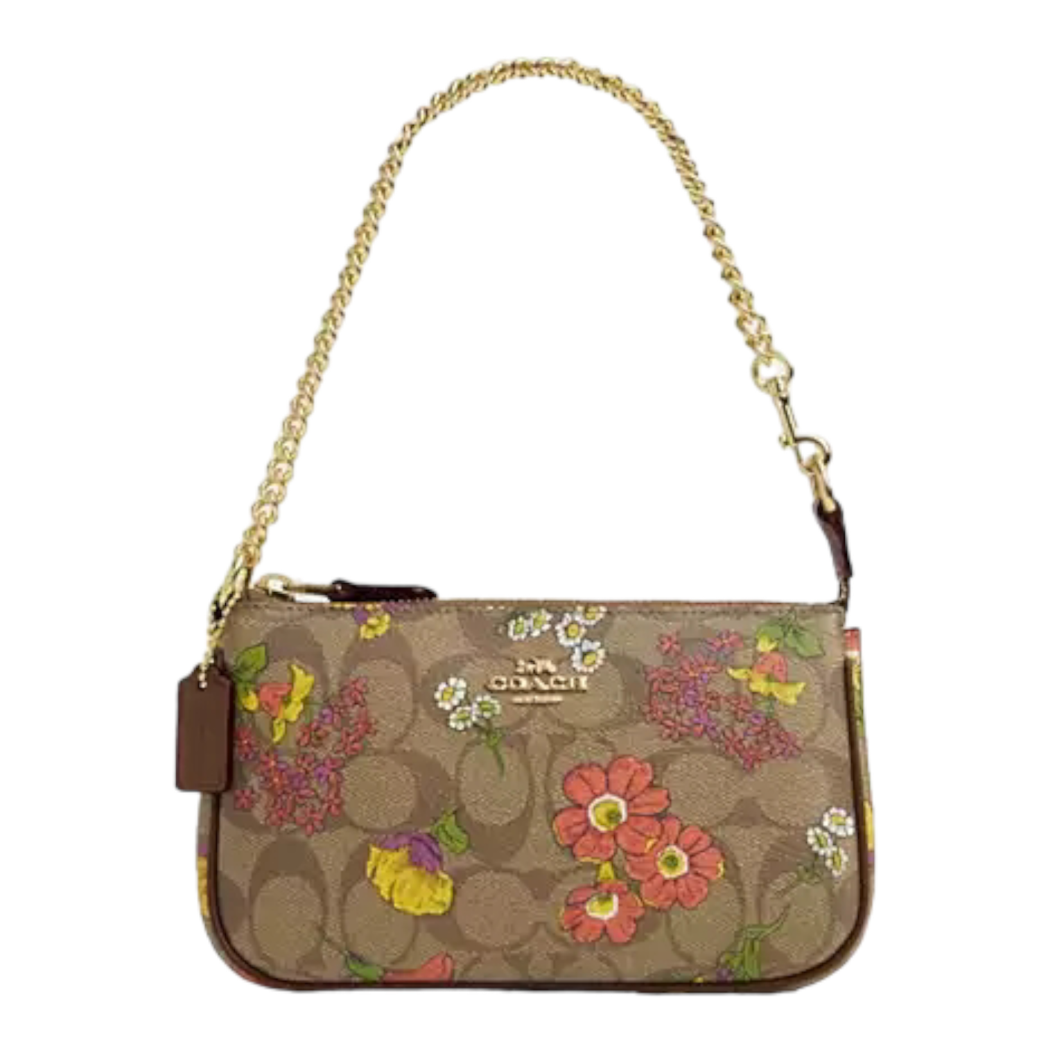 Coach Nolita 19 In Signature Canvas With Floral Print