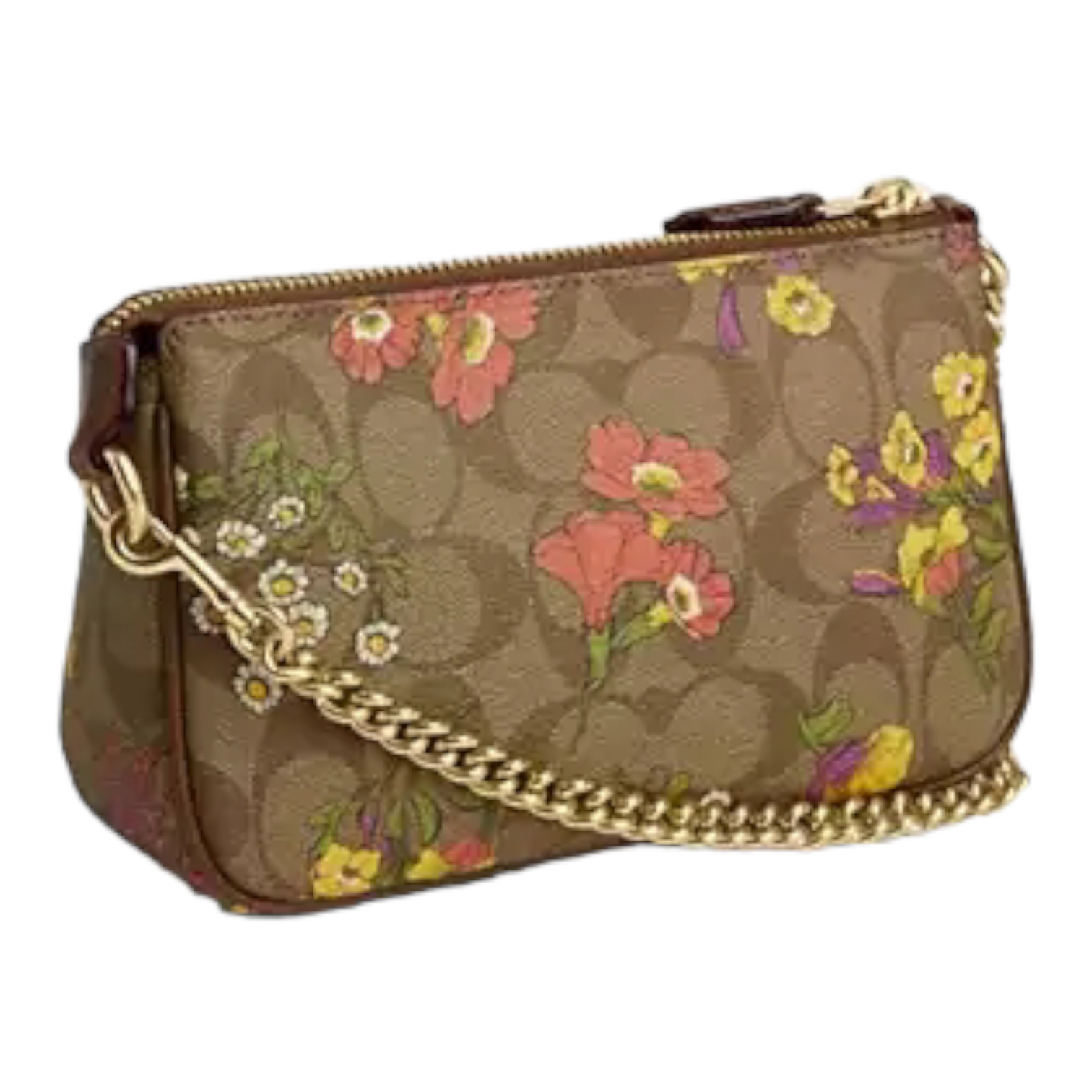 Coach Nolita 19 In Signature Canvas With Floral Print