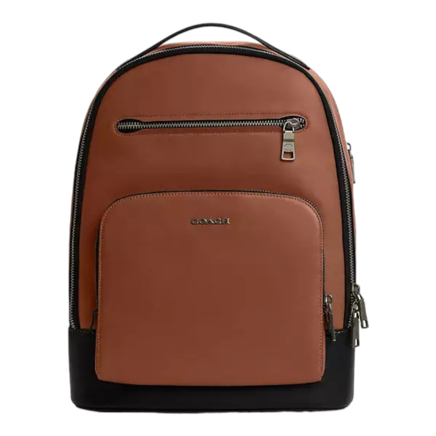 Coach Ethan Backpack In Signature "Saddle"