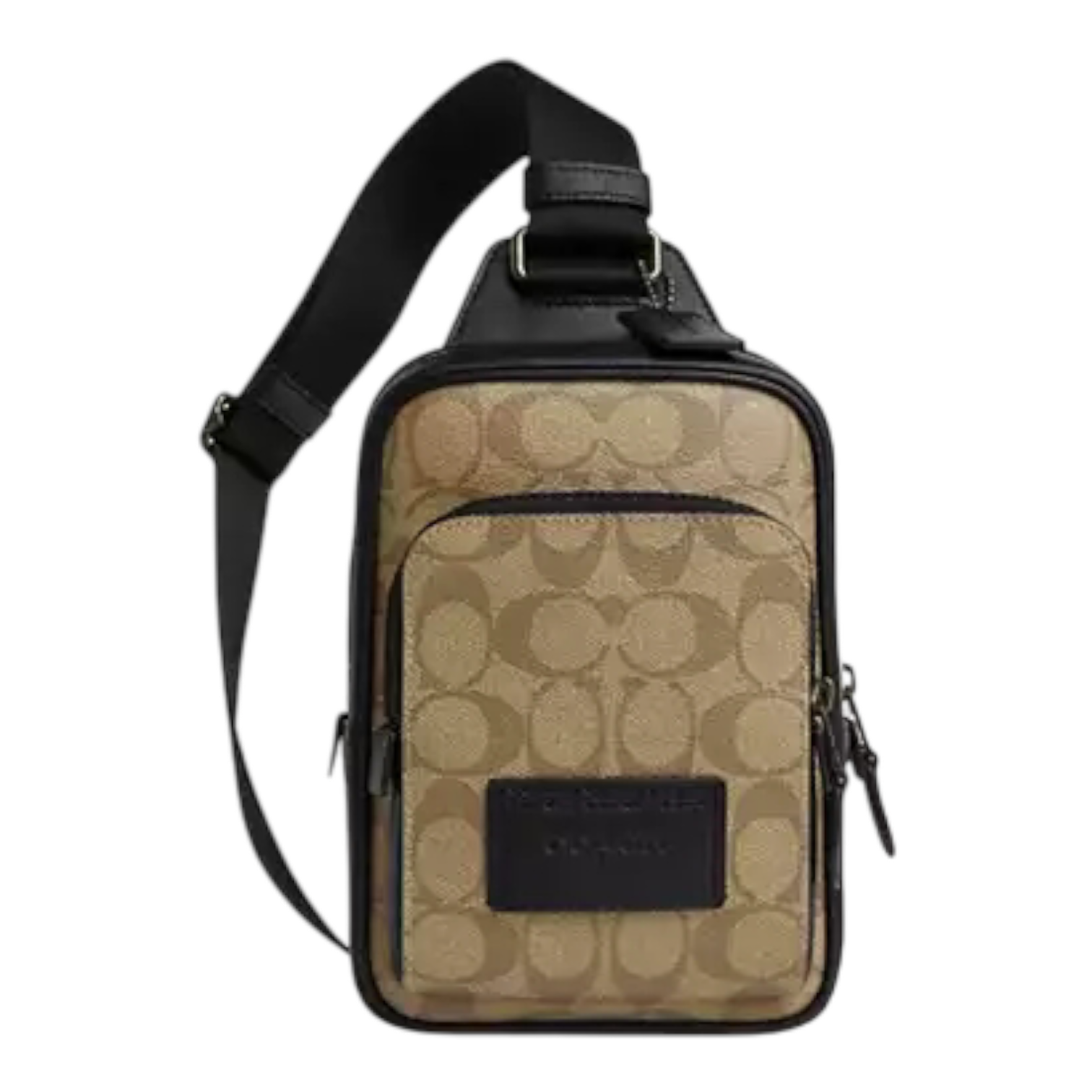 Coach Track Pack 14 In Signature Canvas