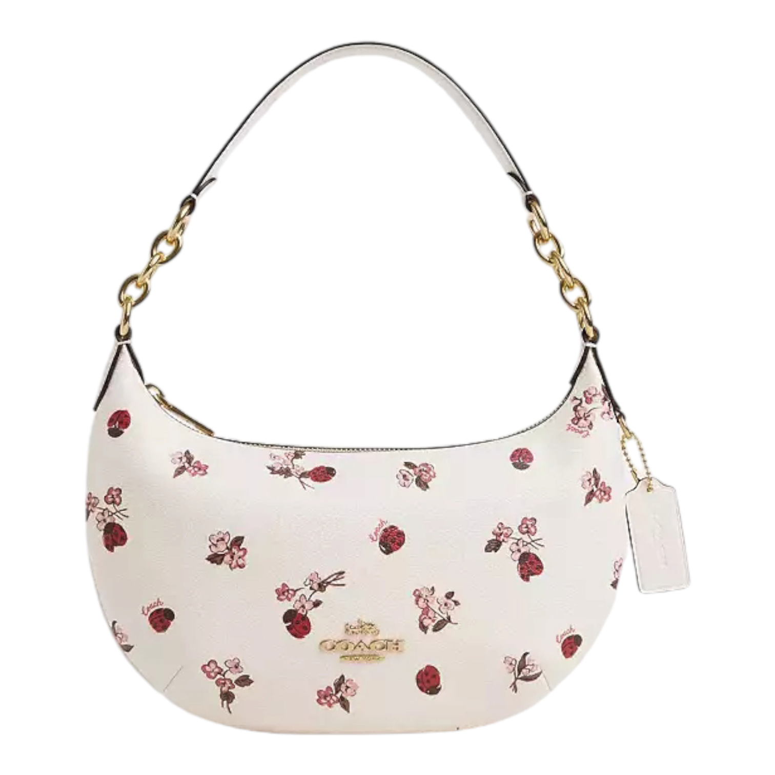 Coach Payton Hobo Bag With Ladybug Floral Print