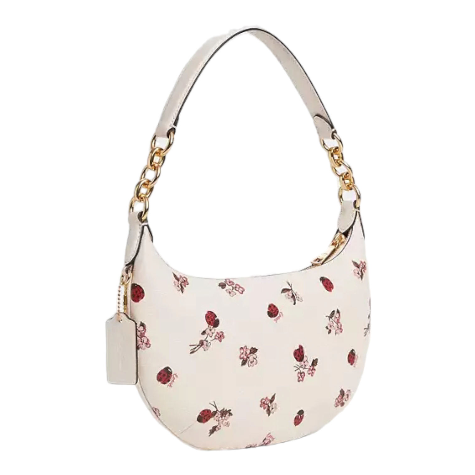 Coach Payton Hobo Bag With Ladybug Floral Print