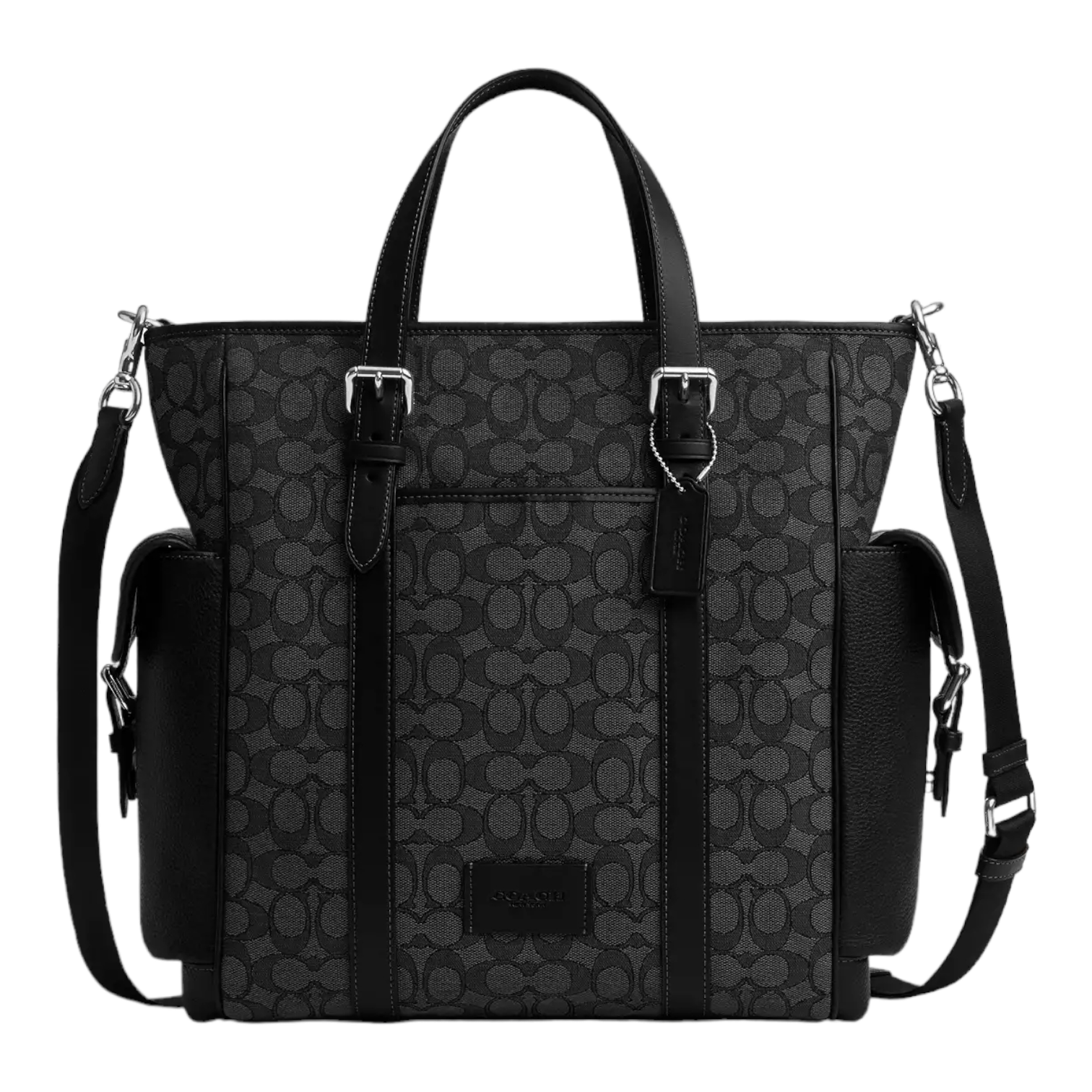 Coach Sprint Tote In Signature Jacquard