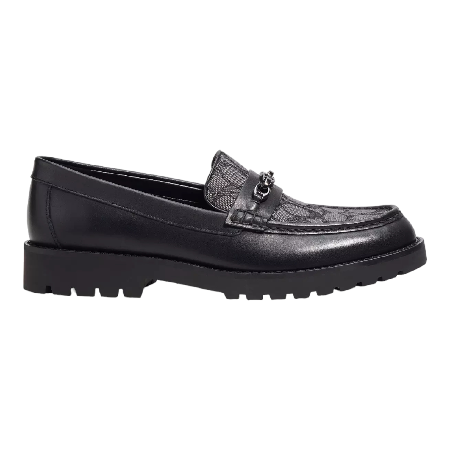 Coach Brooks Loafer In Signature Jacquard "Black"