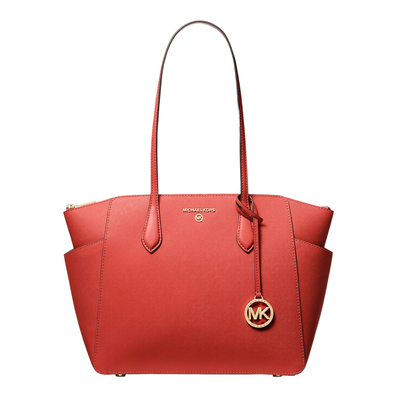 Marilyn Medium Top-Zip Leather Tote