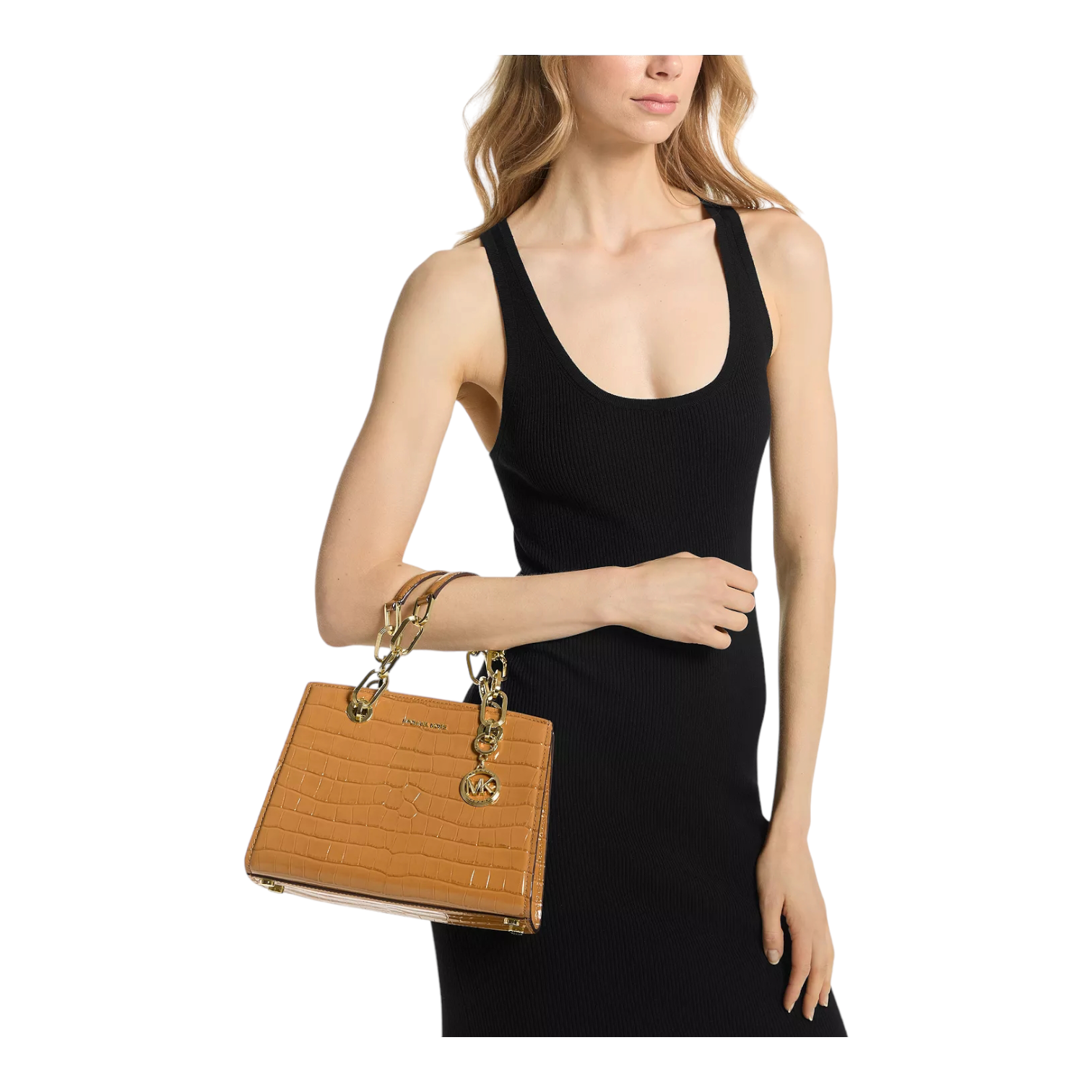 Michael Kors Cynthia Small North South Satchel