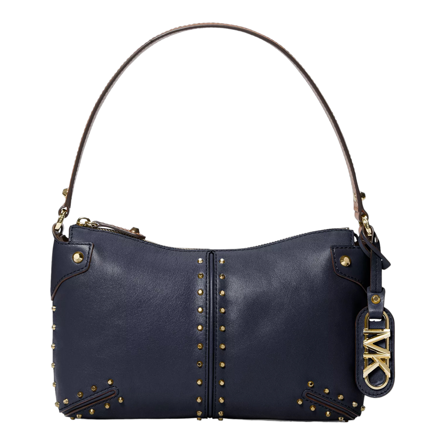 Michael Kors Astor Large Studded Leather Pouchette