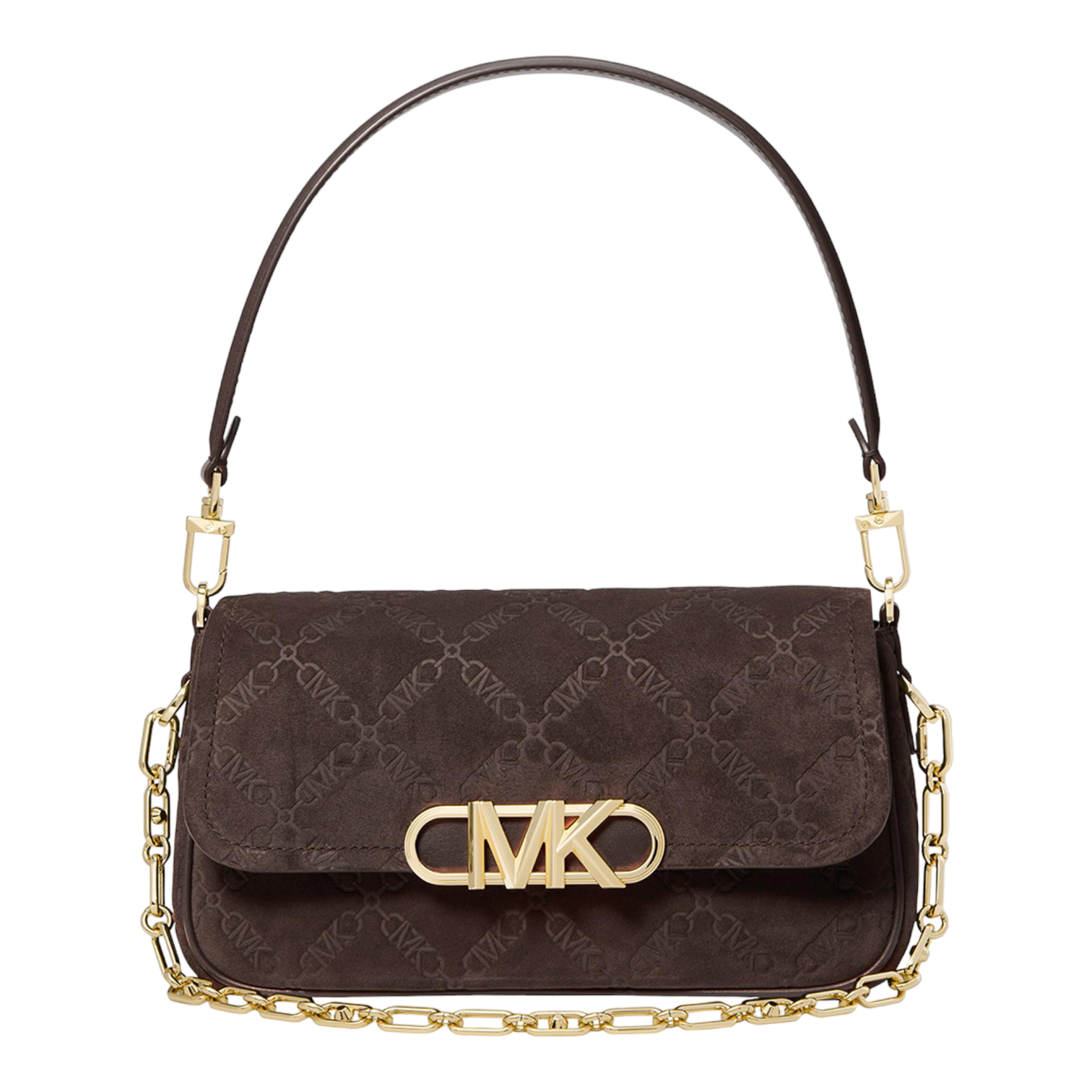 Michael Kors Chocolate Parker Shoulder Bag