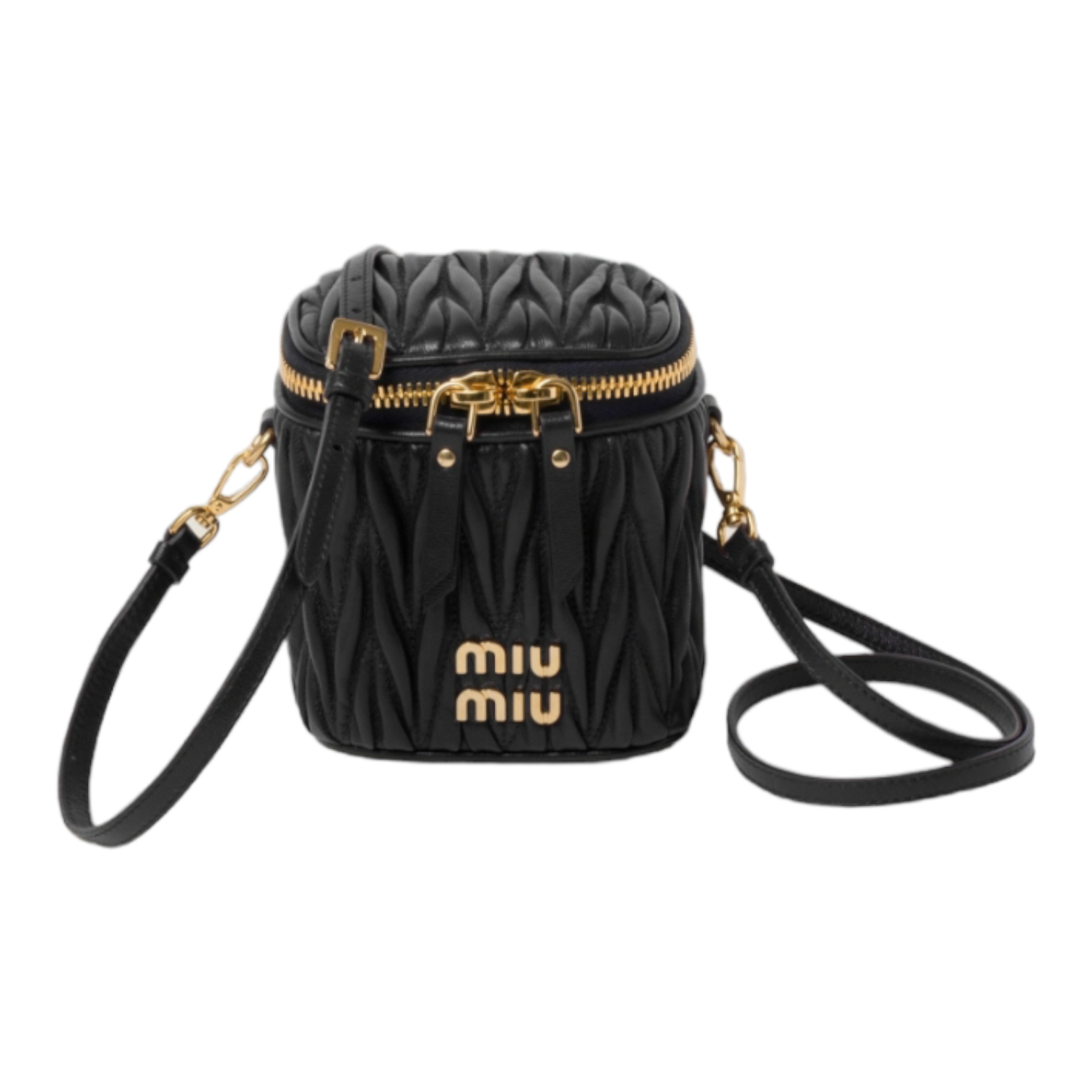 Miu Miu Casual Style 2WAY 3WAY Plain Leather Elegant Style Crossbody