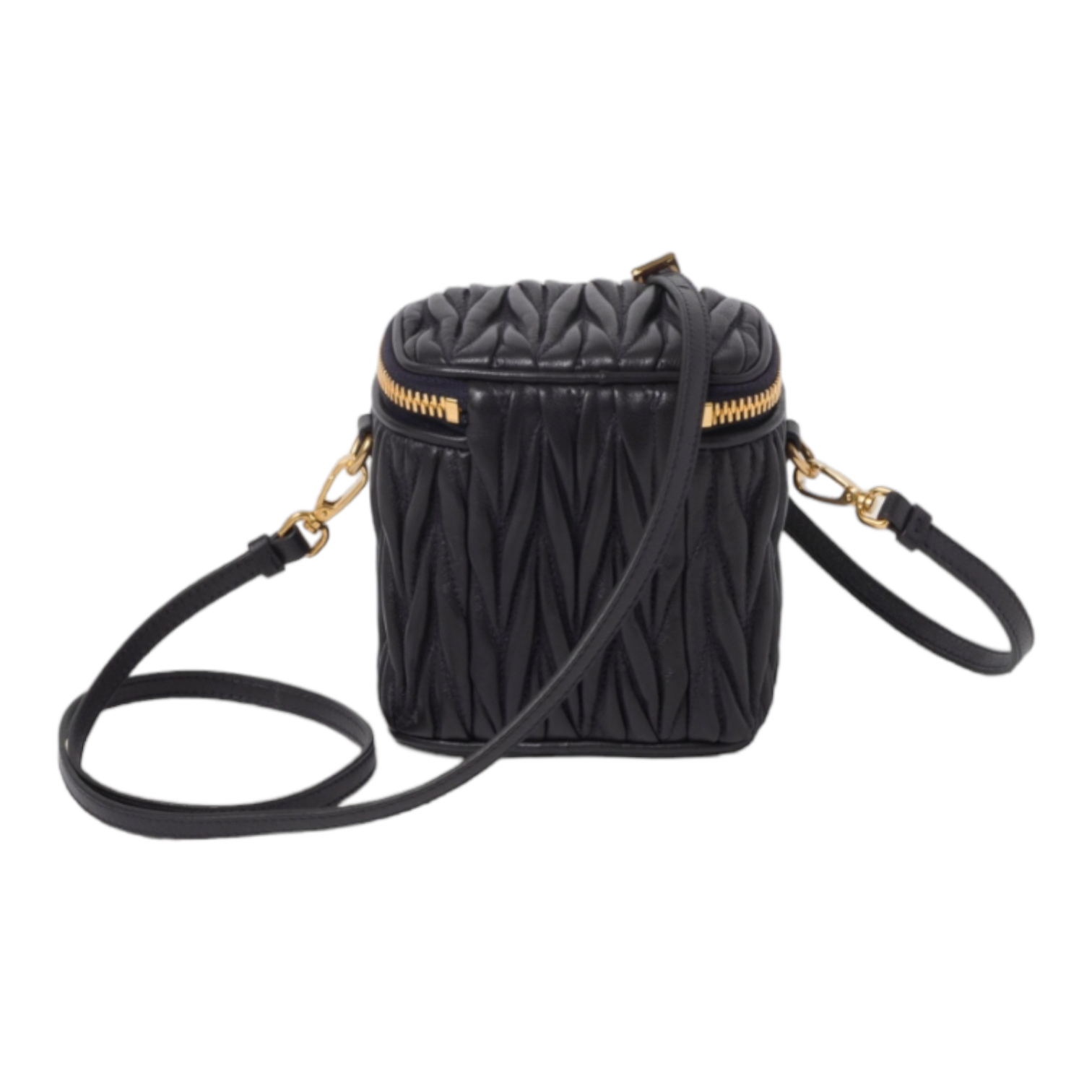 Miu Miu Casual Style 2WAY 3WAY Plain Leather Elegant Style Crossbody