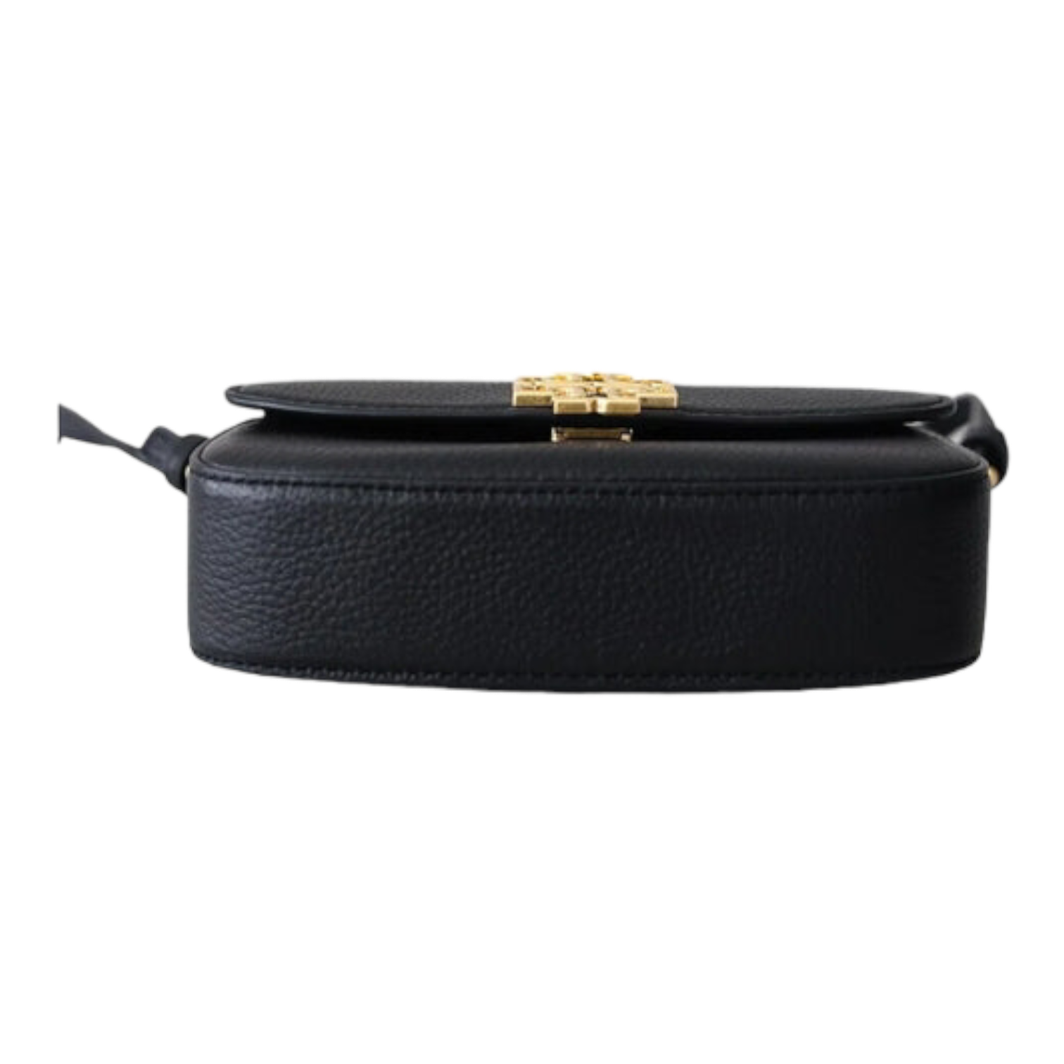 Tory Burch Britten Mini Top Handle Leather Bag Black