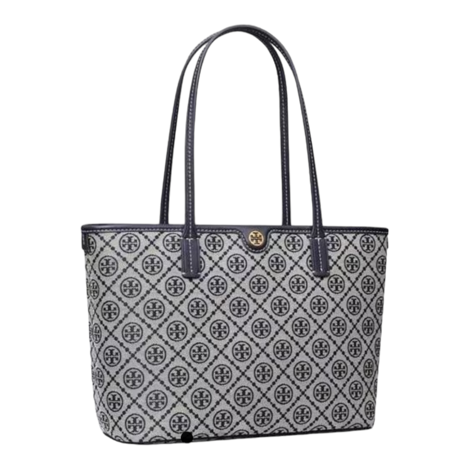 Tory Burch Small T Monogram Zip Tote