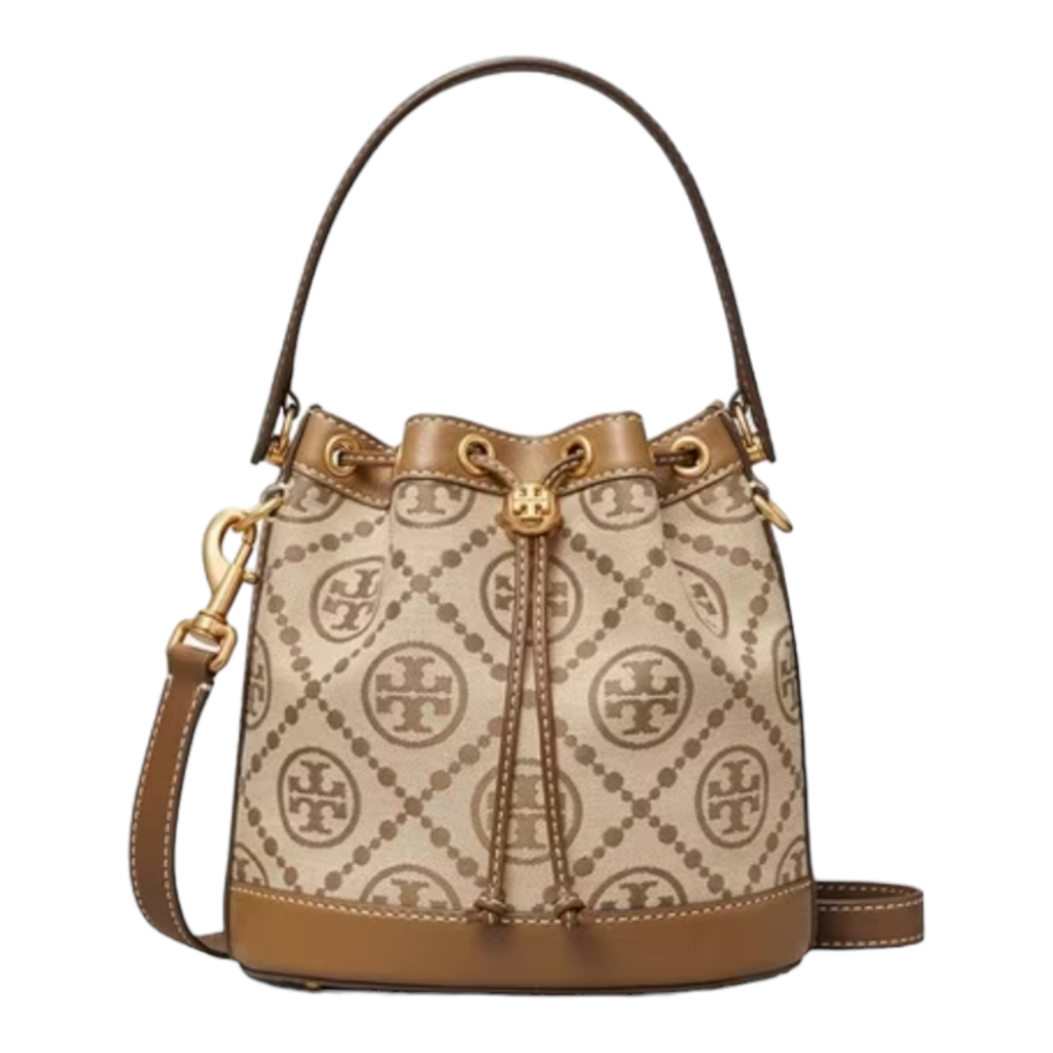 Tory Burch T Monogram Jacquard Bucket Bag