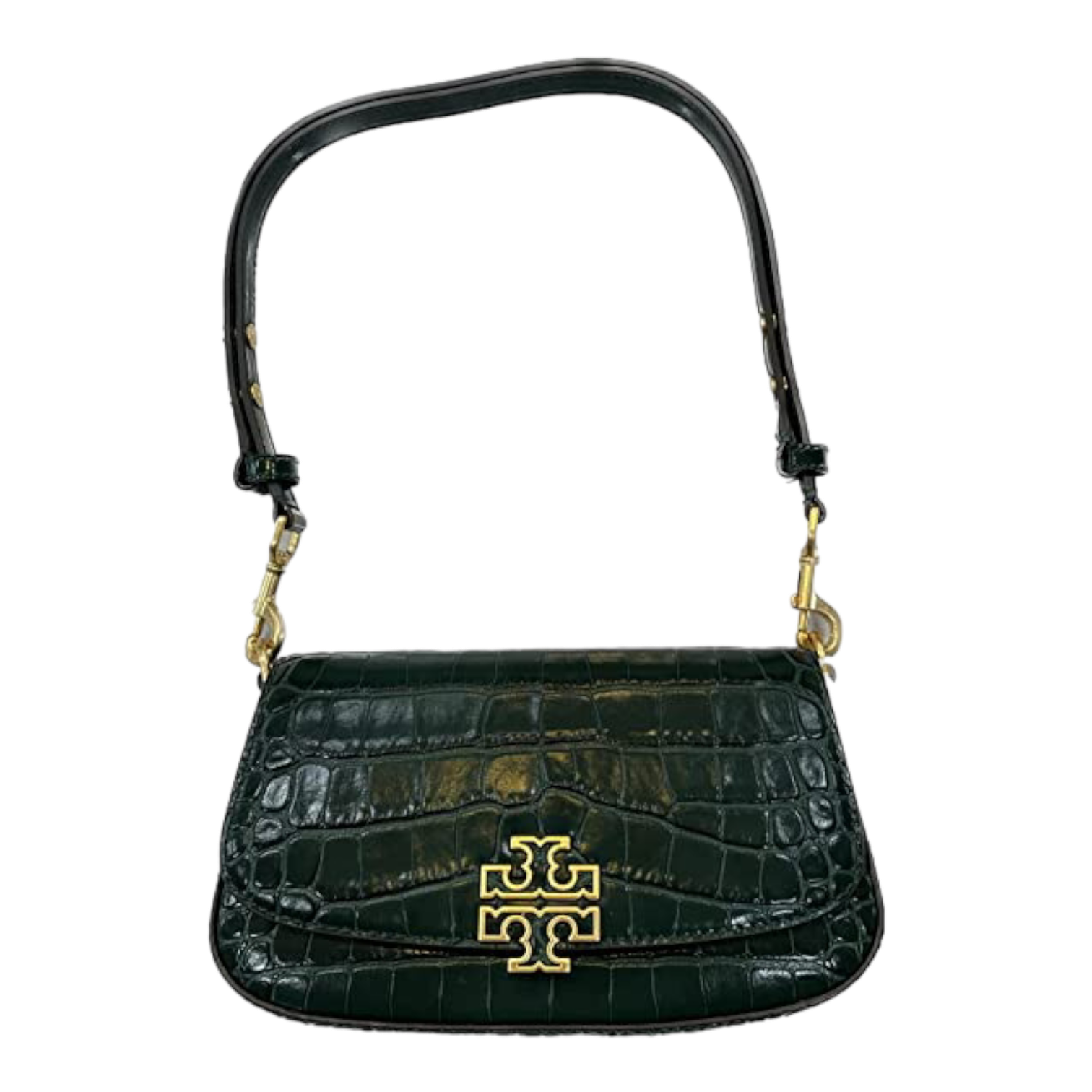 Tory Burch Britten Embossed Convertable Crossbody