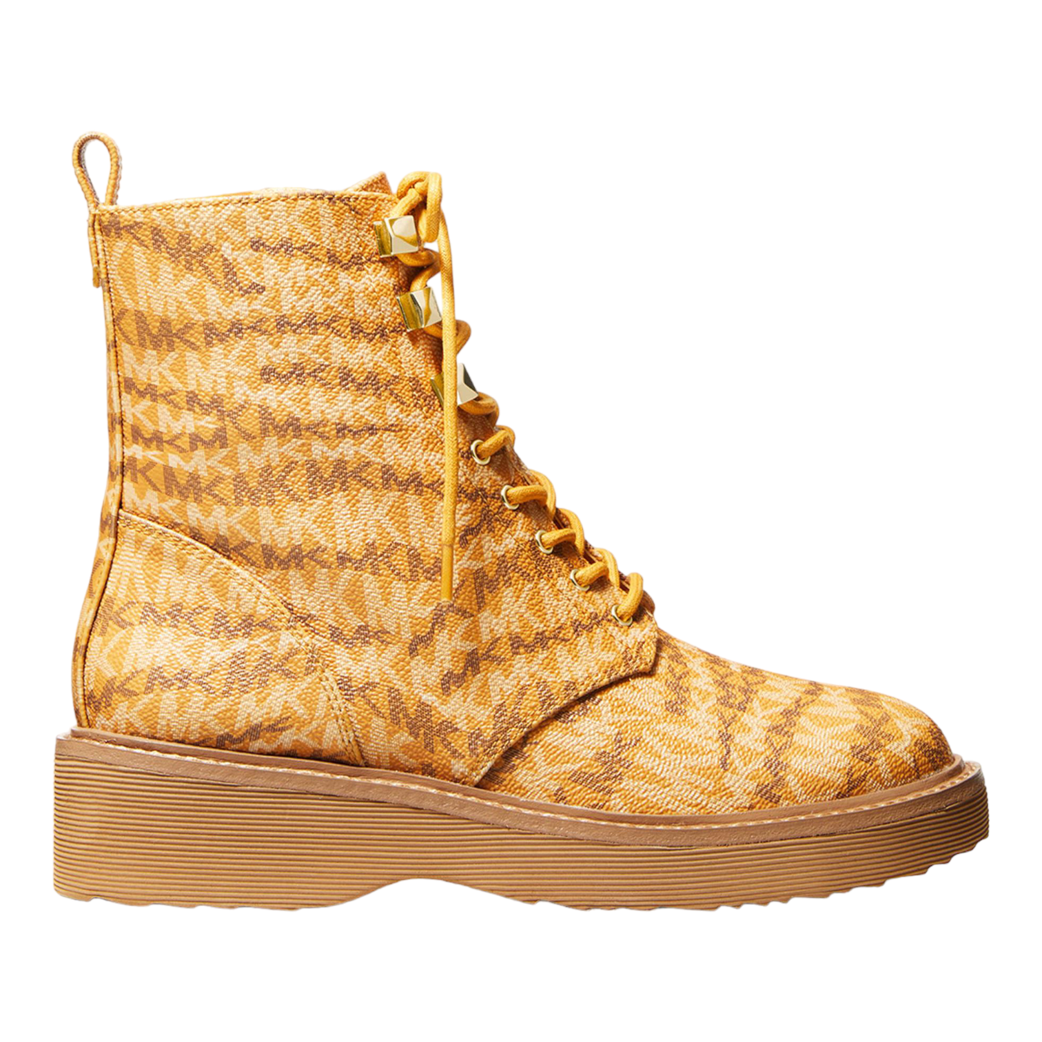 Michael Kors Yellow Haskell Boots