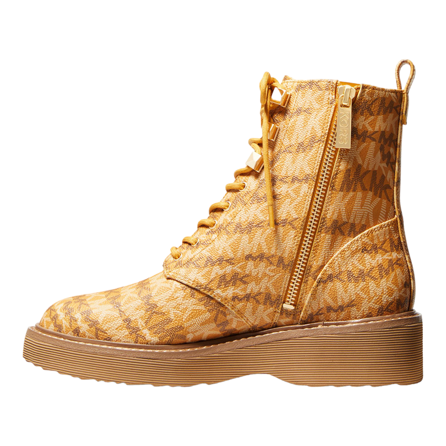 Michael Kors Yellow Haskell Boots