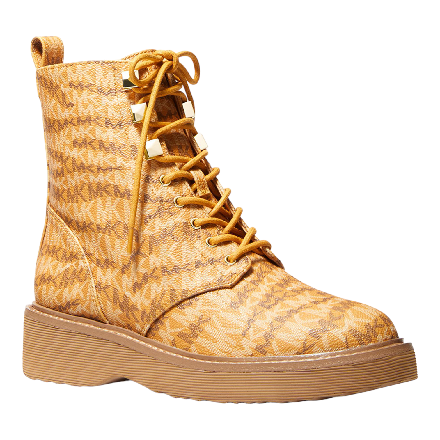 Michael Kors Yellow Haskell Boots