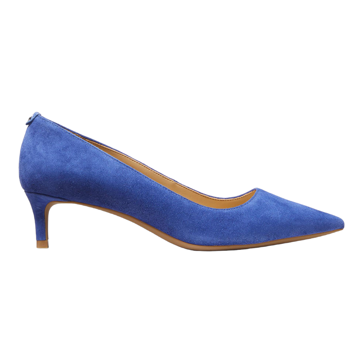 Michael Kors Blue Alina Flex Kitten Heels