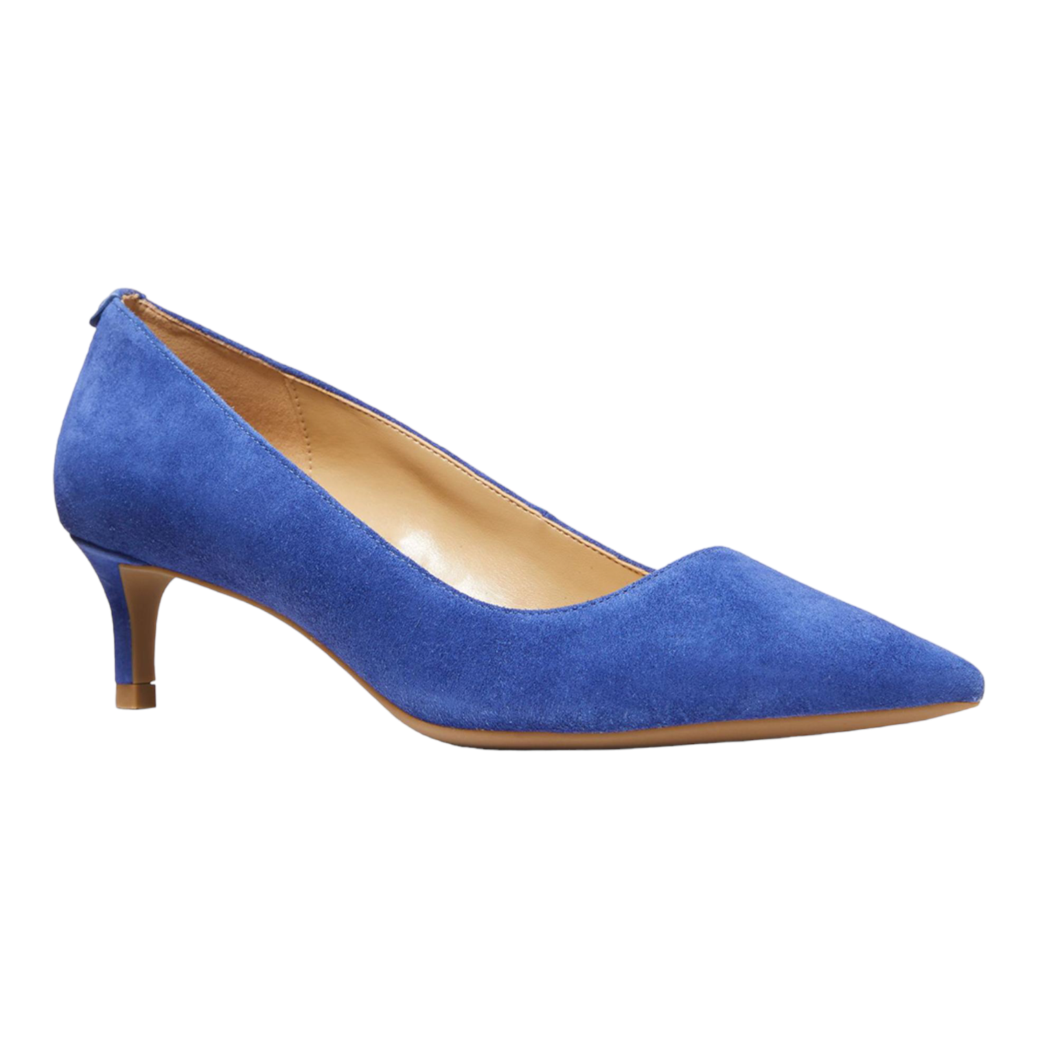 Michael Kors Blue Alina Flex Kitten Heels