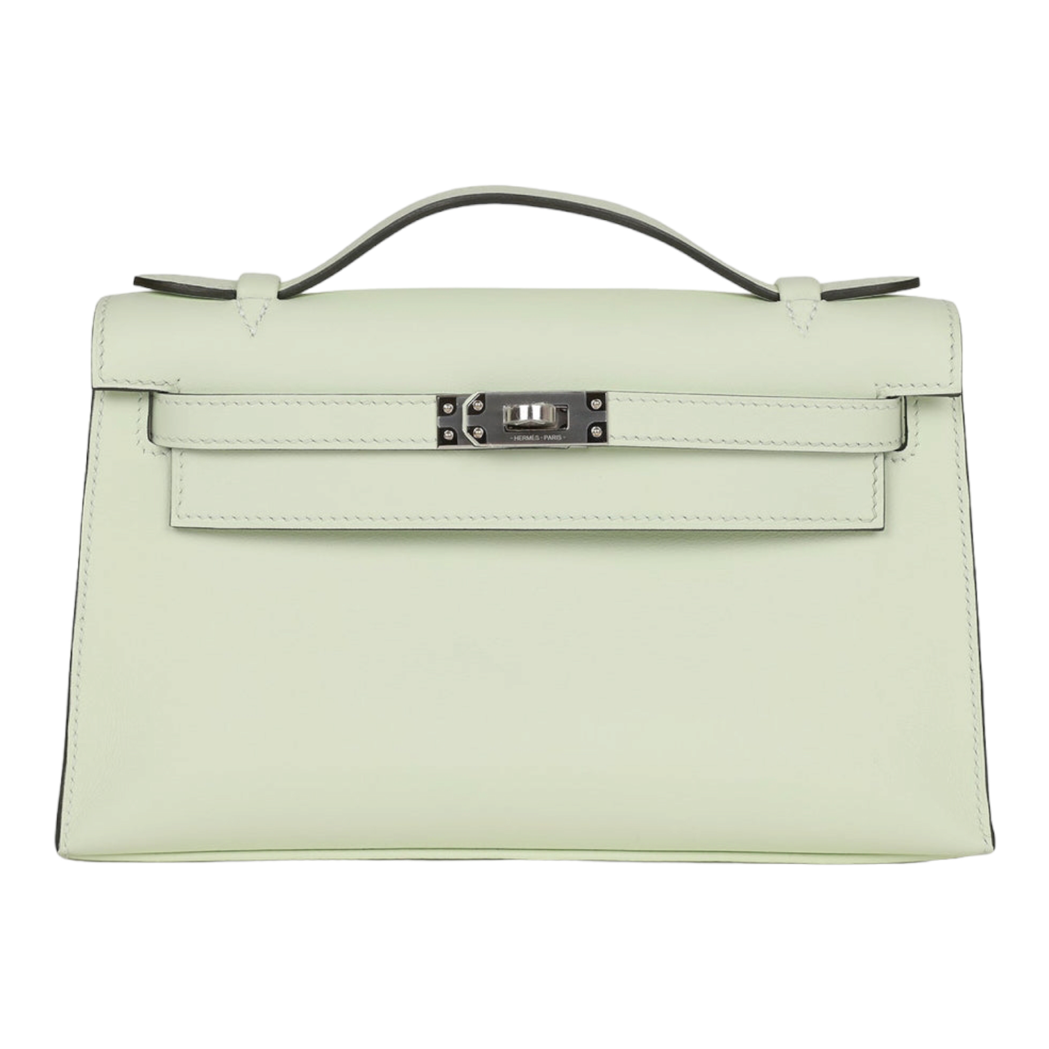 Hermes Mini Kelly "Palladium Hardware"