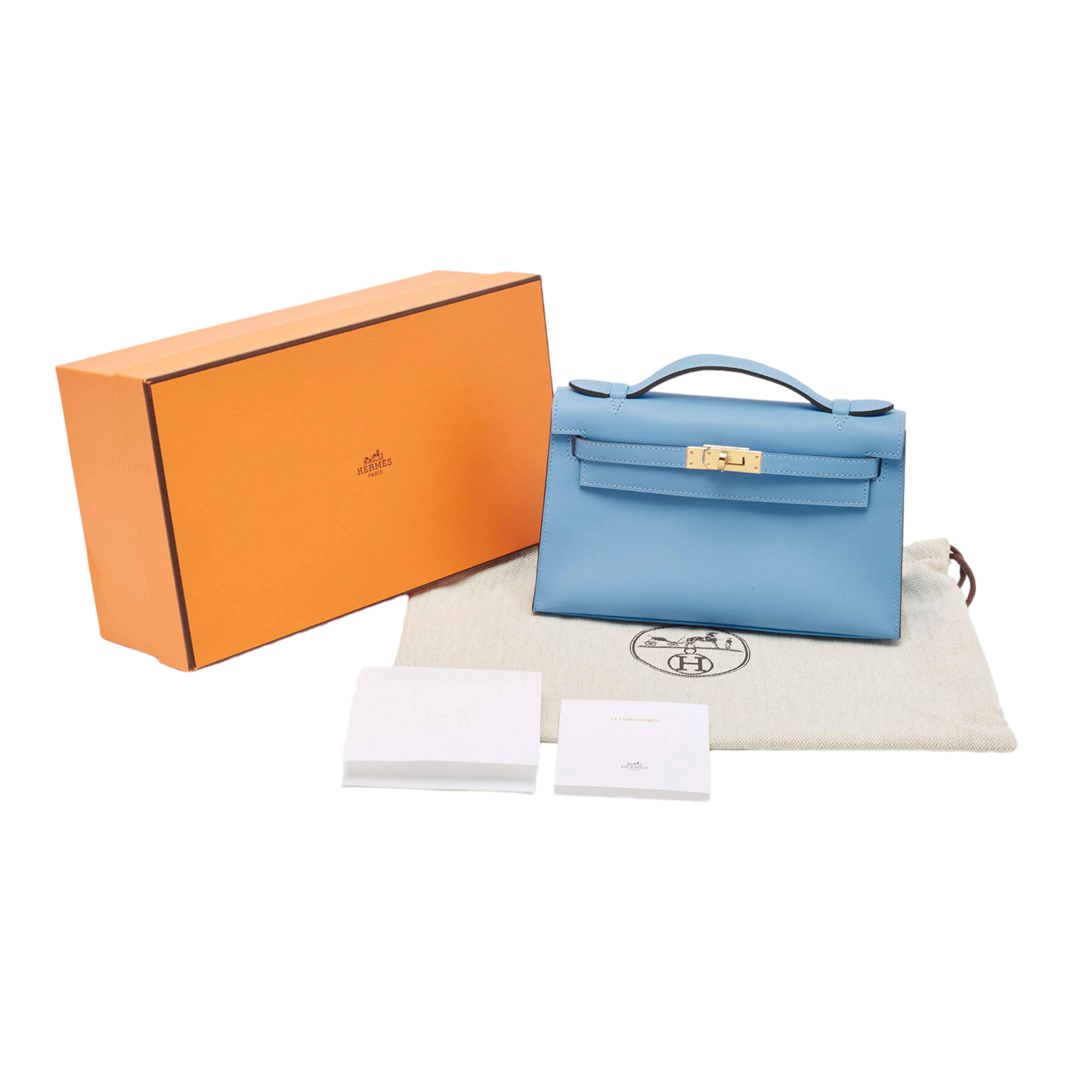 Hermes Mini Kelly "Gold Hardware"