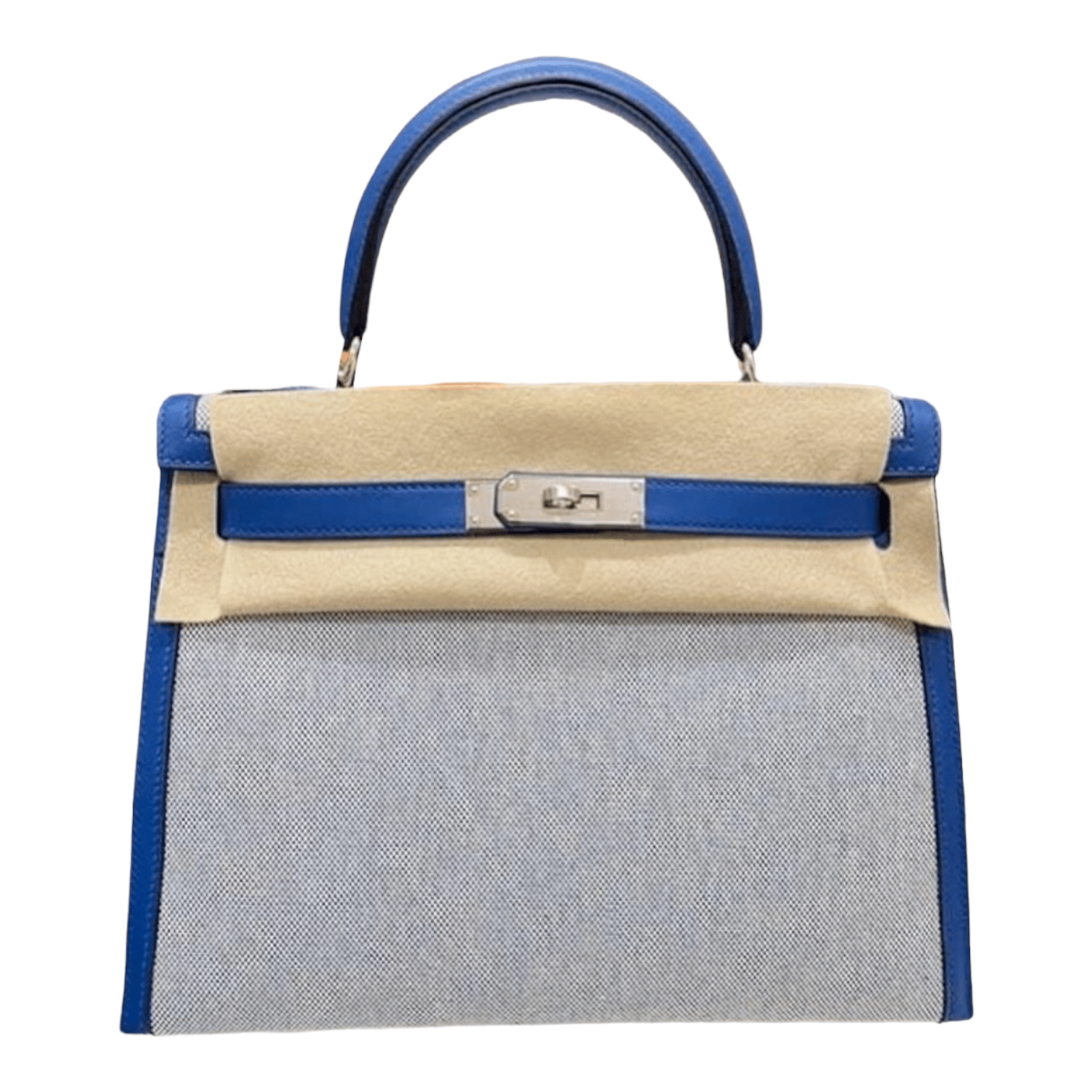 Hermes Kelly 28 "Palladium Hardware"