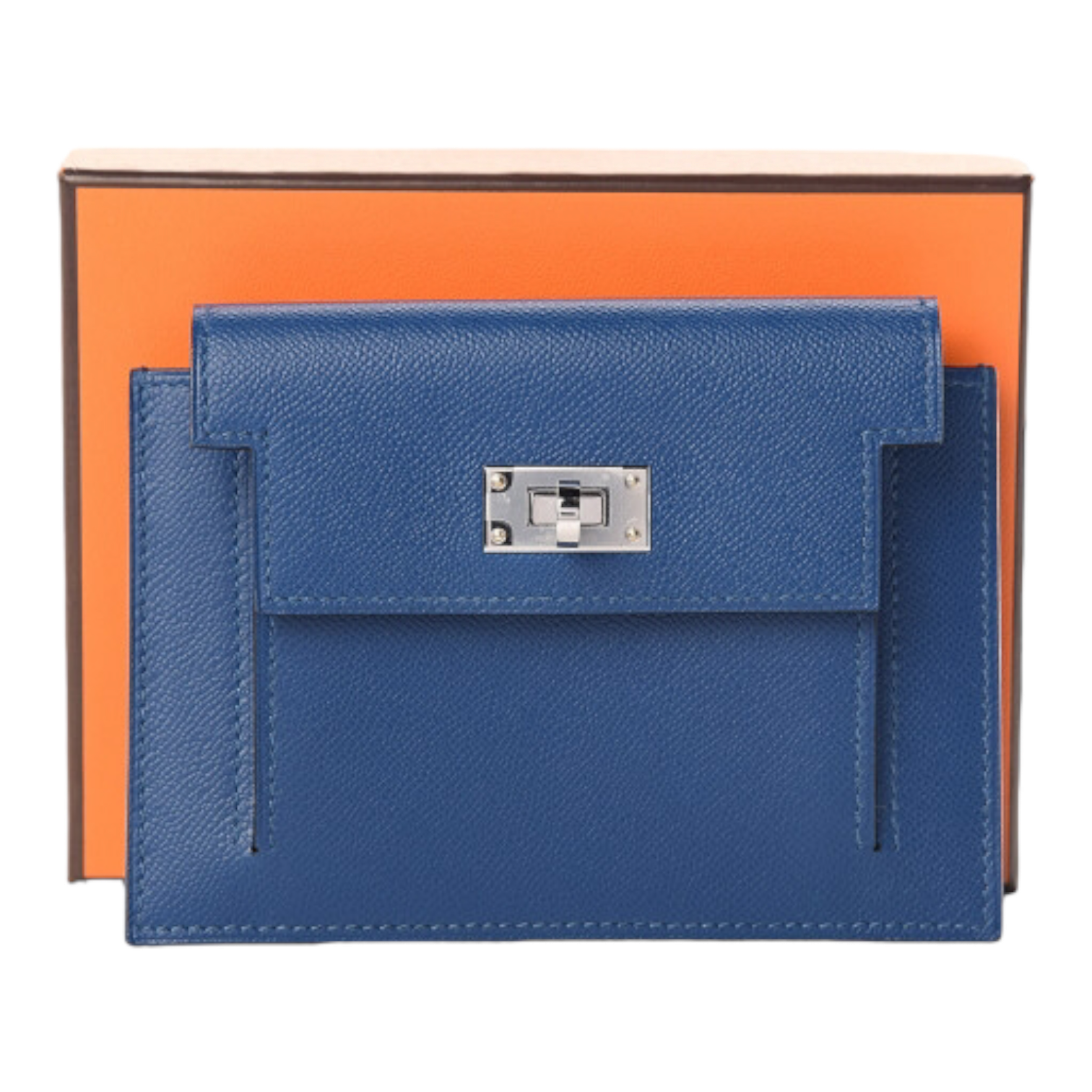 Hermes Kelly Pocket Women Leather Wallet