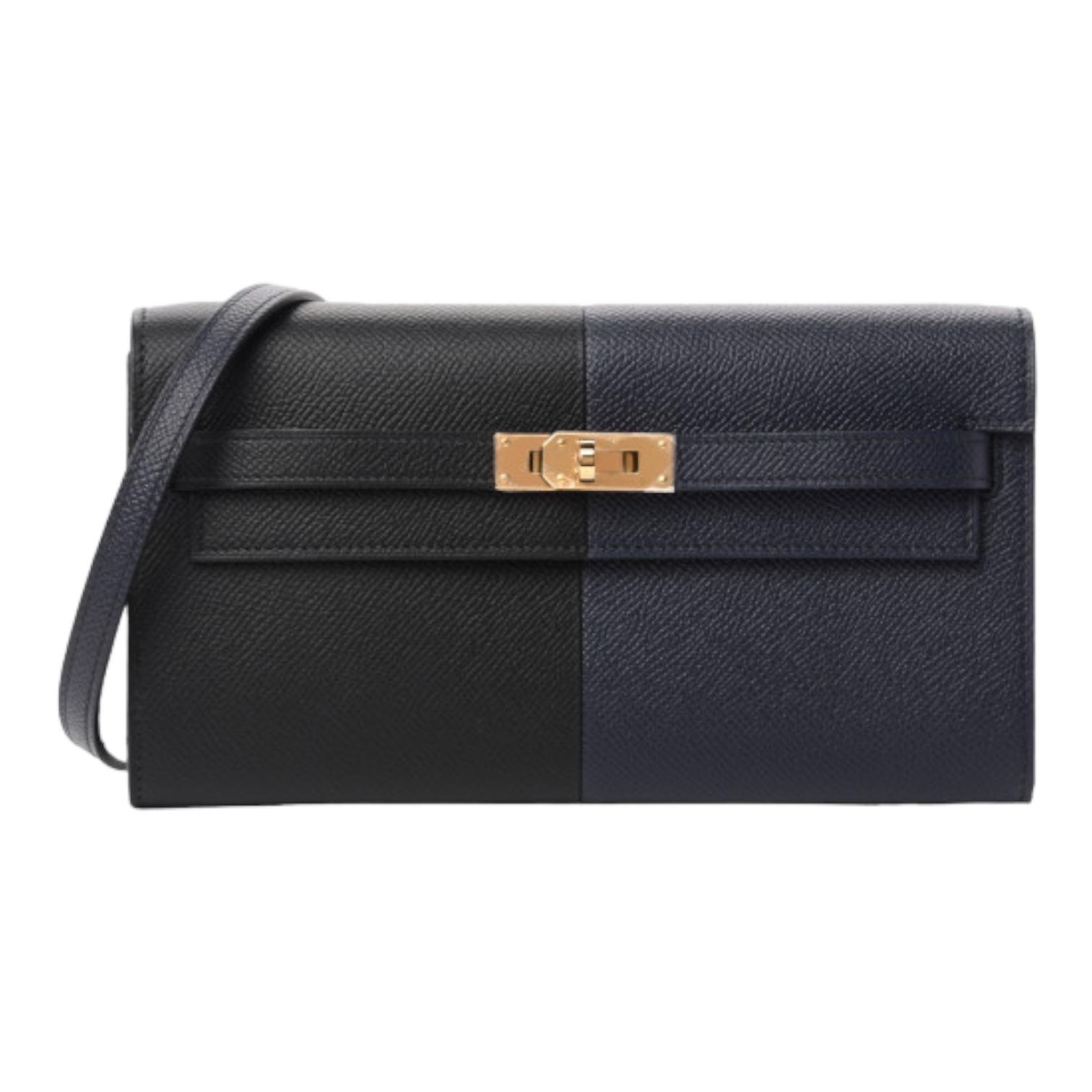 Hermes Kelly Wallet To Go Black