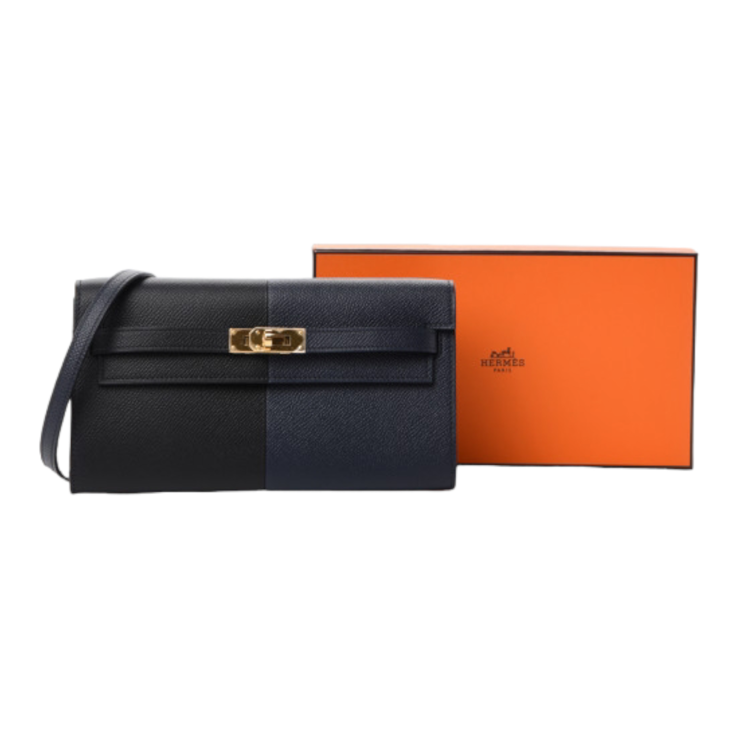 Hermes Kelly Wallet To Go Black