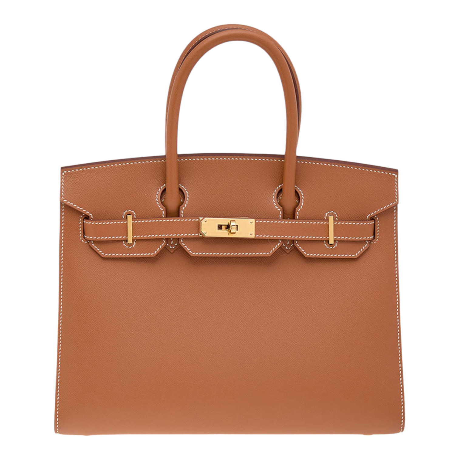 Hermes Gold Madame Leather Gold Plated Birkin 30 Bag