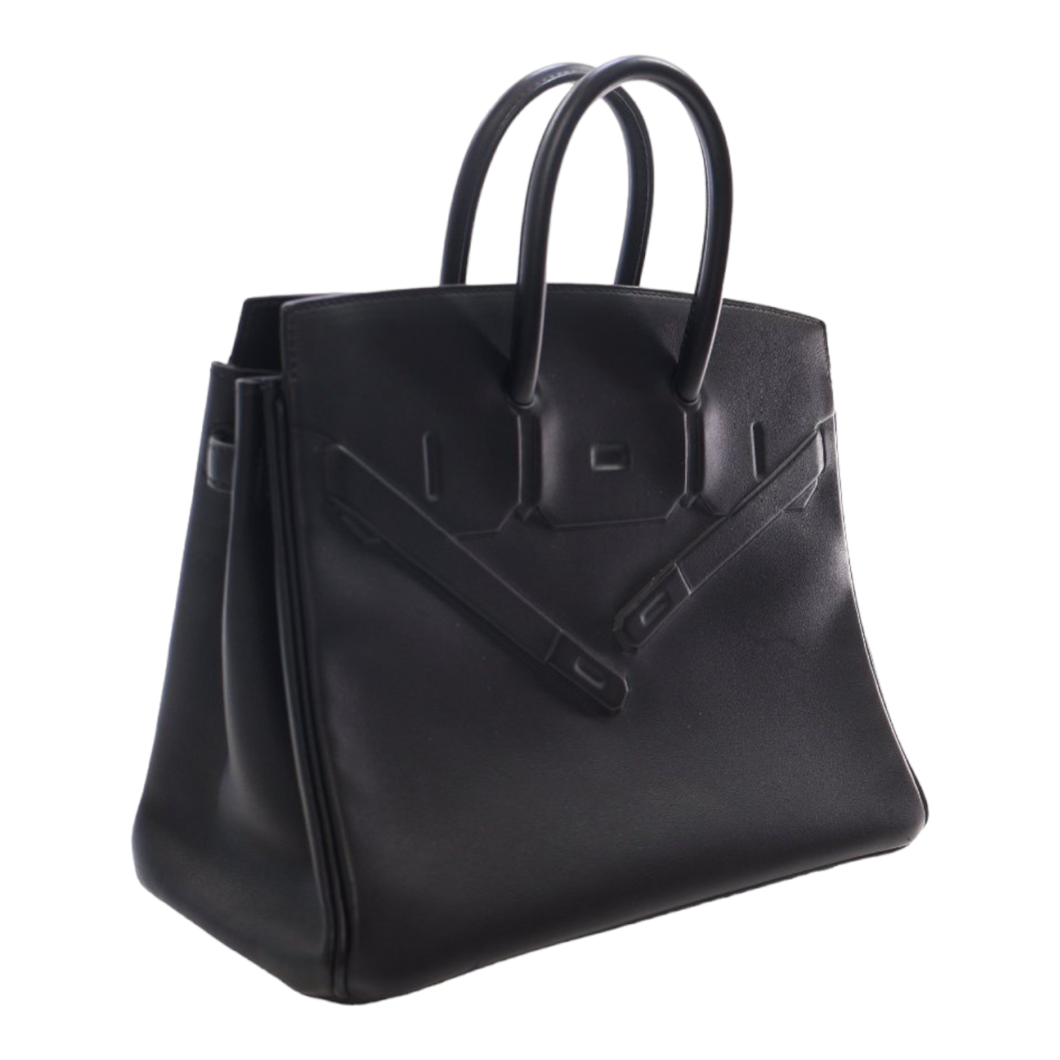 Hermes Birkin Shadow 25 Black Swift