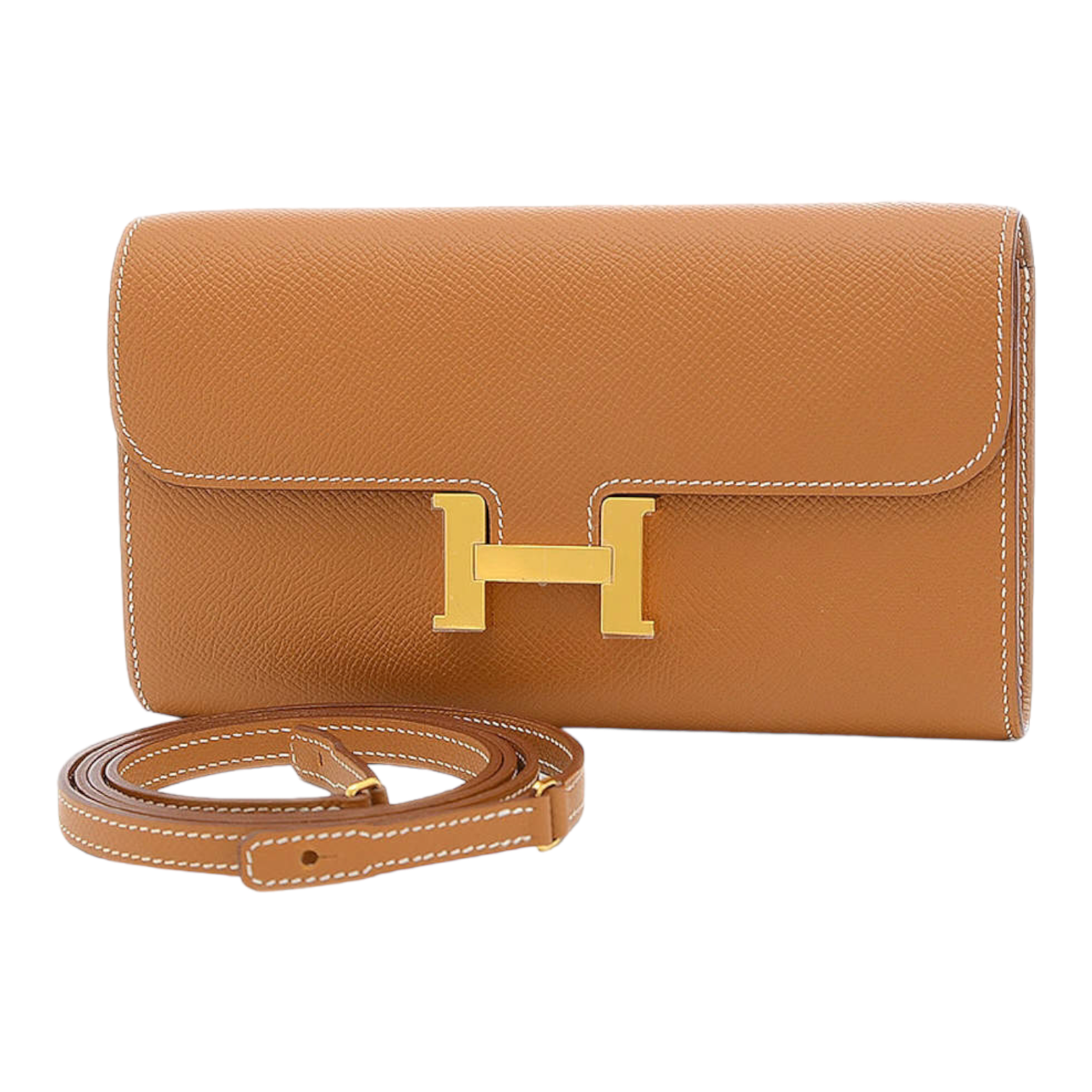 Hermes Constance to Go Epson Gold Z Engraved Purse